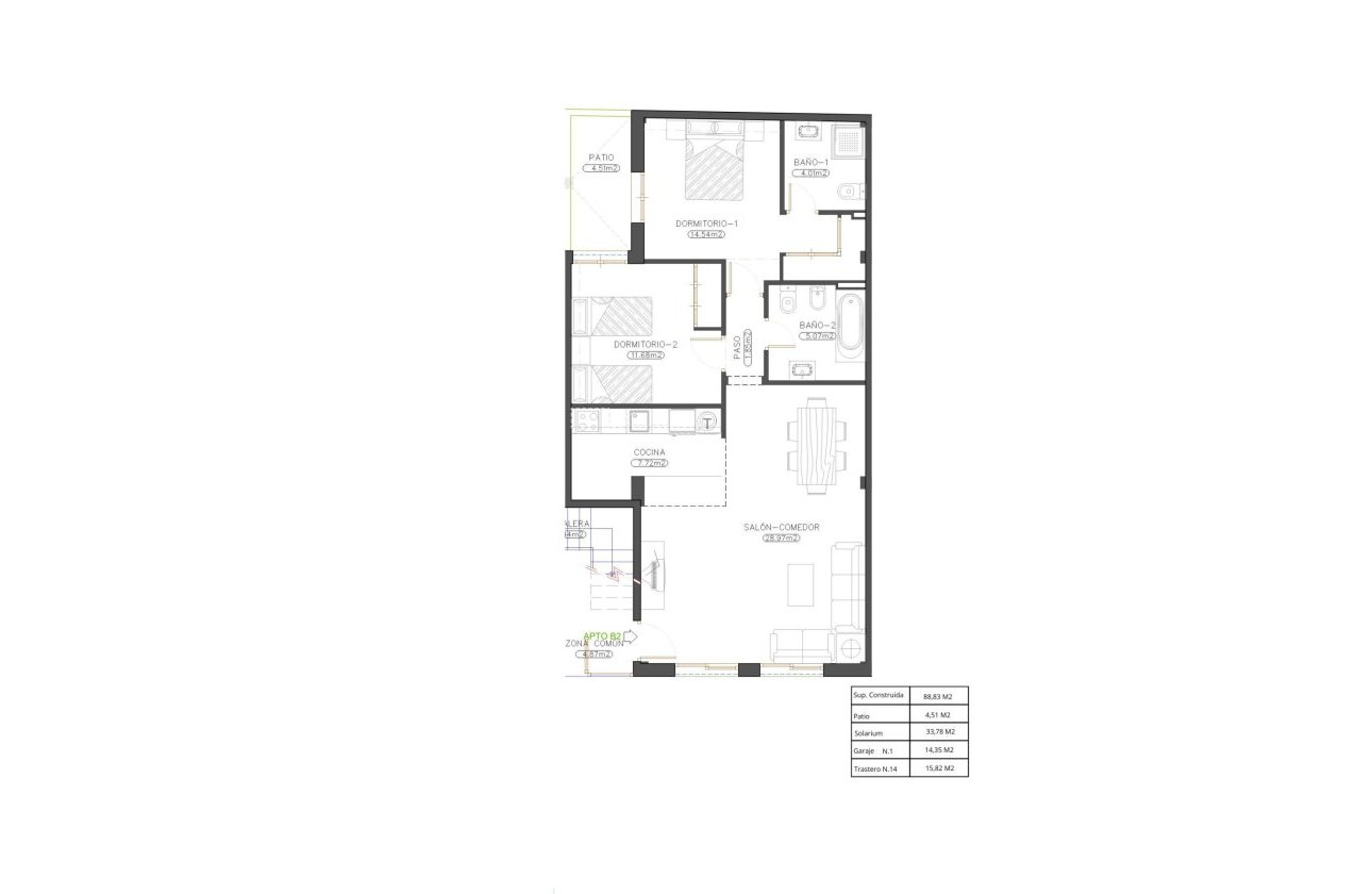 Nieuwbouw Woningen - Ground floor apartment -
Cuevas Del Almanzora - Herrerias