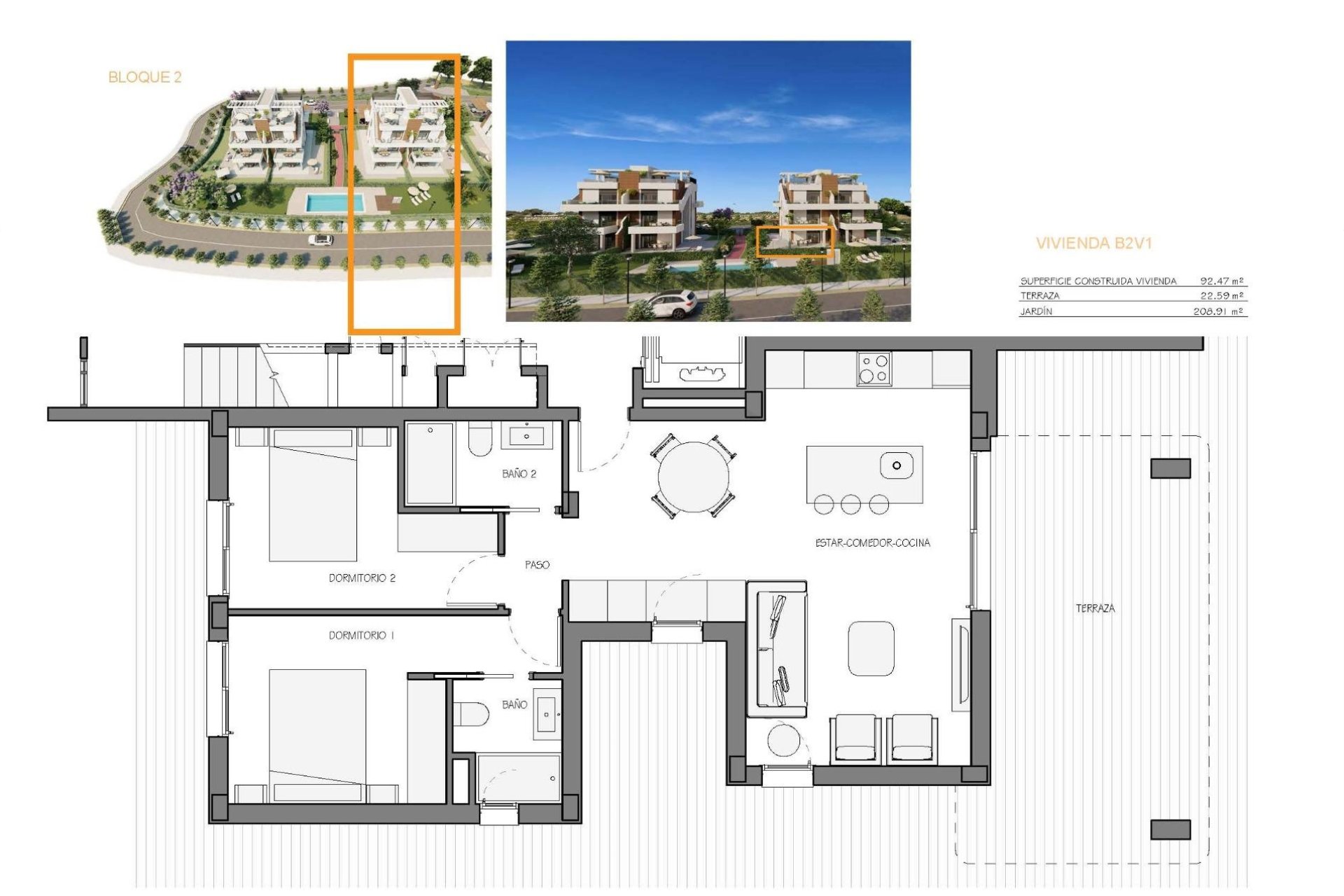 Nieuwbouw Woningen - Ground floor apartment -
Fuente Álamo - Hacienda del Alamo