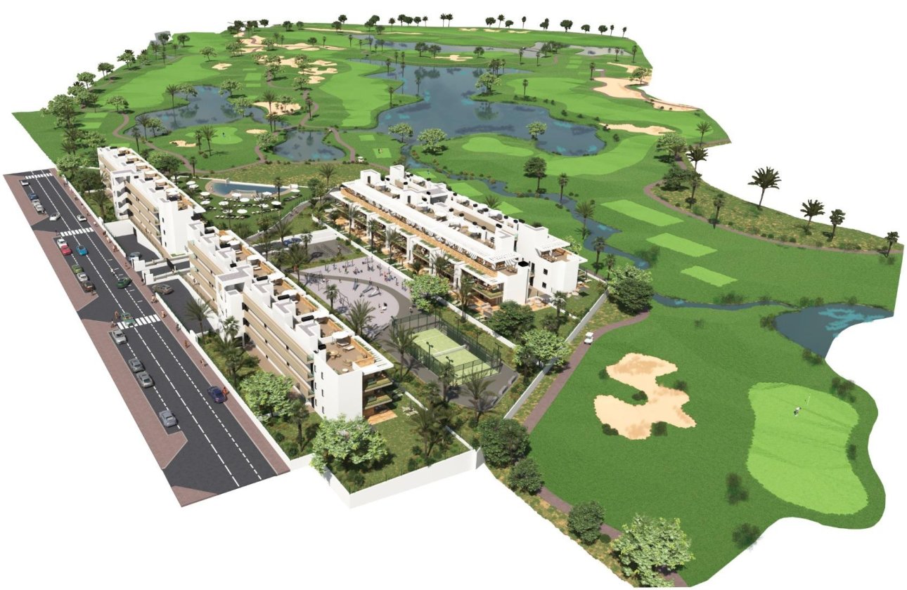 Nieuwbouw Woningen - Ground floor apartment -
Los Alcazares - La Serena Golf