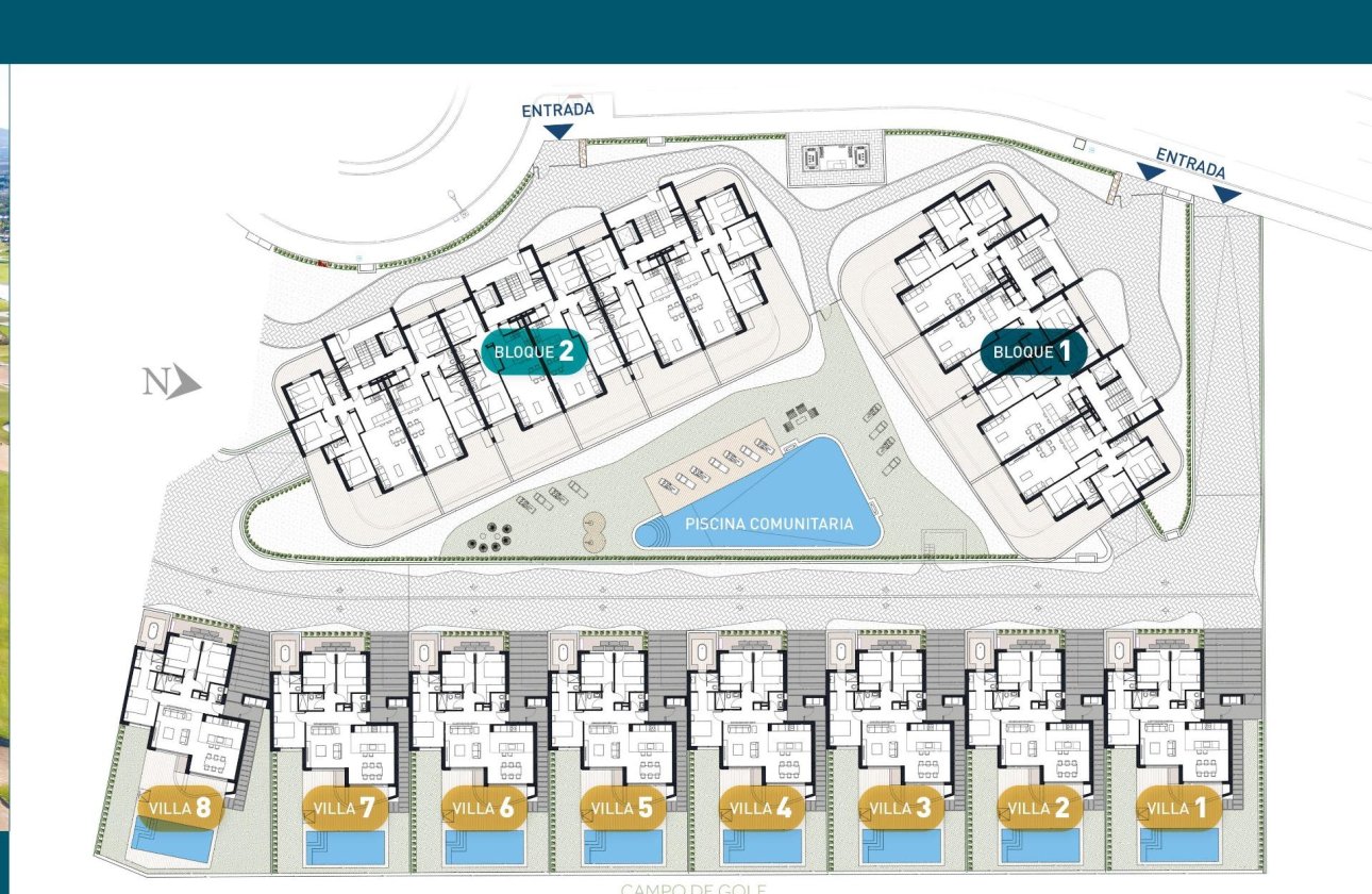 Nieuwbouw Woningen - Ground floor apartment -
Los Alcazares - Serena Golf