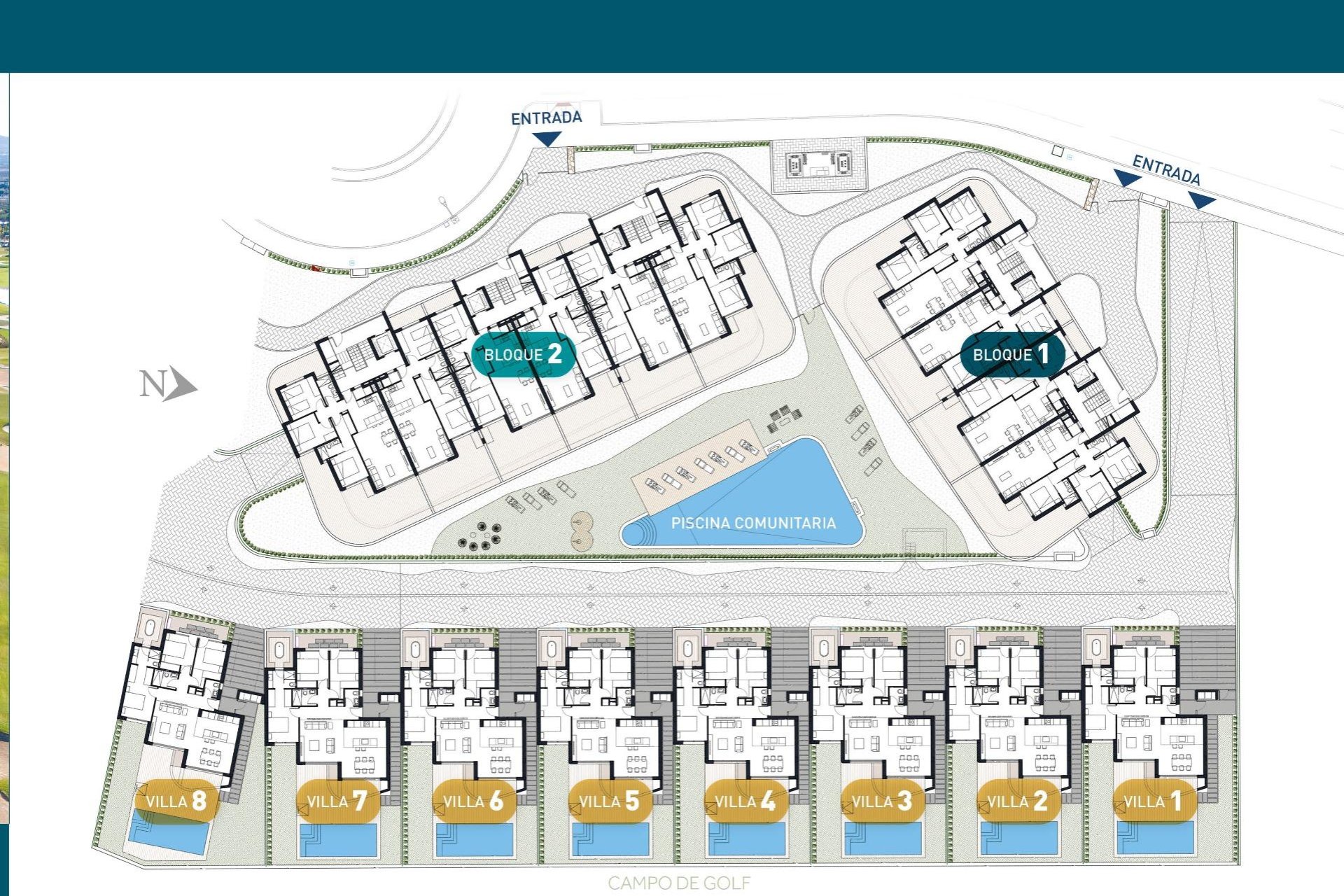 Nieuwbouw Woningen - Ground floor apartment -
Los Alcazares - Serena Golf