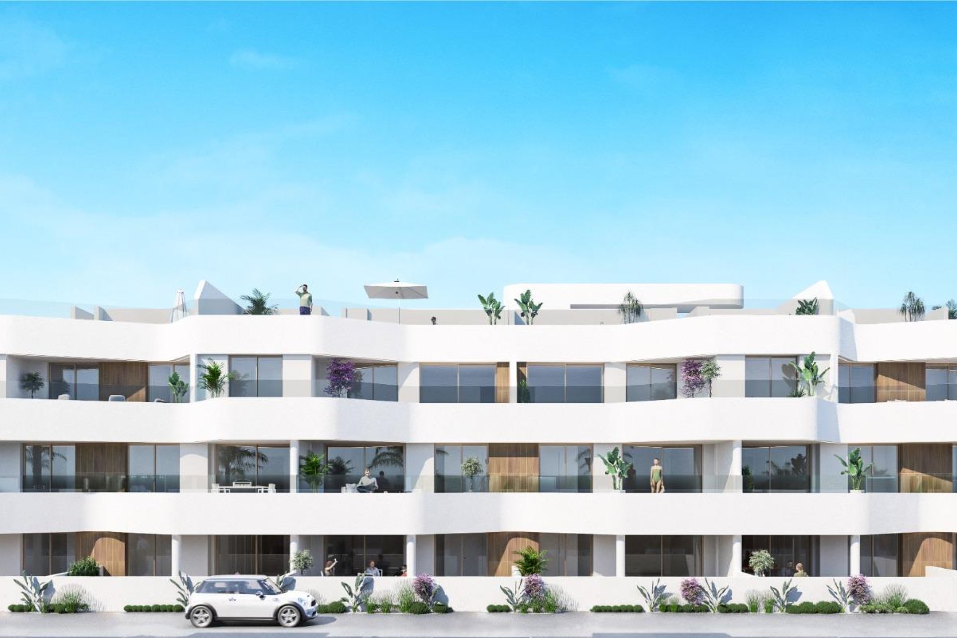 Nieuwbouw Woningen - Ground floor apartment -
Los Alcazares - Serena Golf