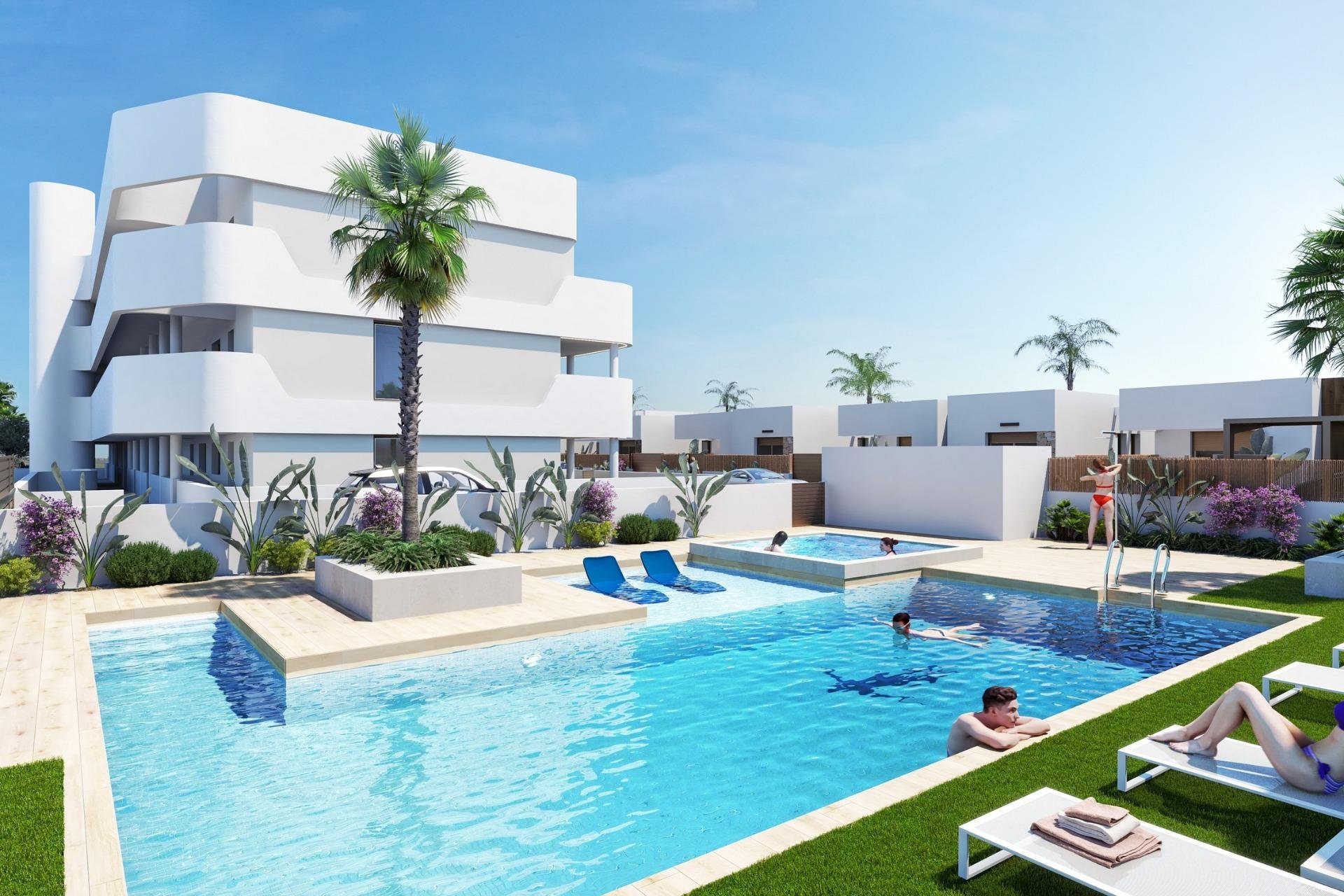 Nieuwbouw Woningen - Ground floor apartment -
Los Alcazares - Serena Golf