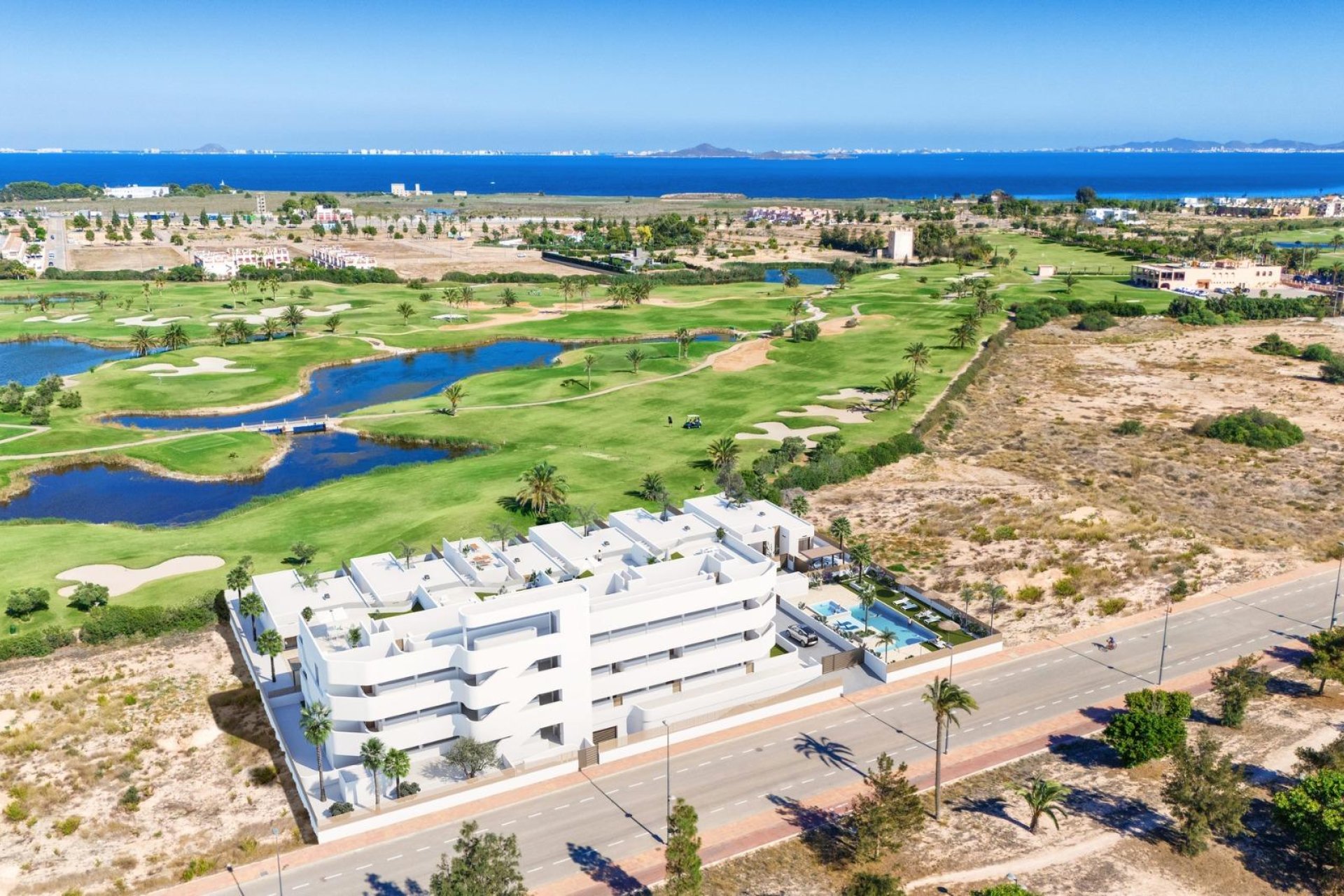 Nieuwbouw Woningen - Ground floor apartment -
Los Alcazares - Serena Golf