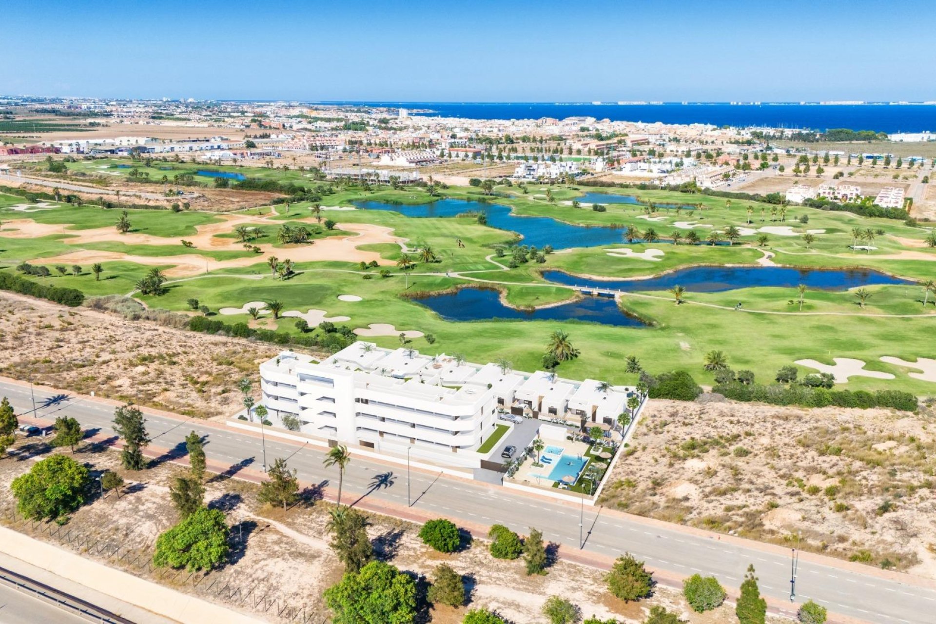 Nieuwbouw Woningen - Ground floor apartment -
Los Alcazares - Serena Golf