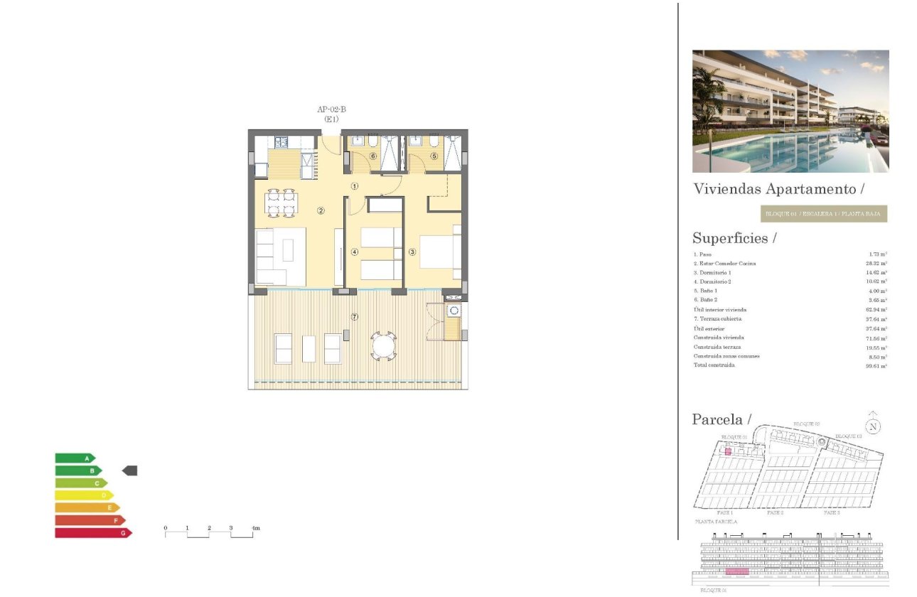 Nieuwbouw Woningen - Ground floor apartment -
Mutxamel - Bonalba-cotoveta