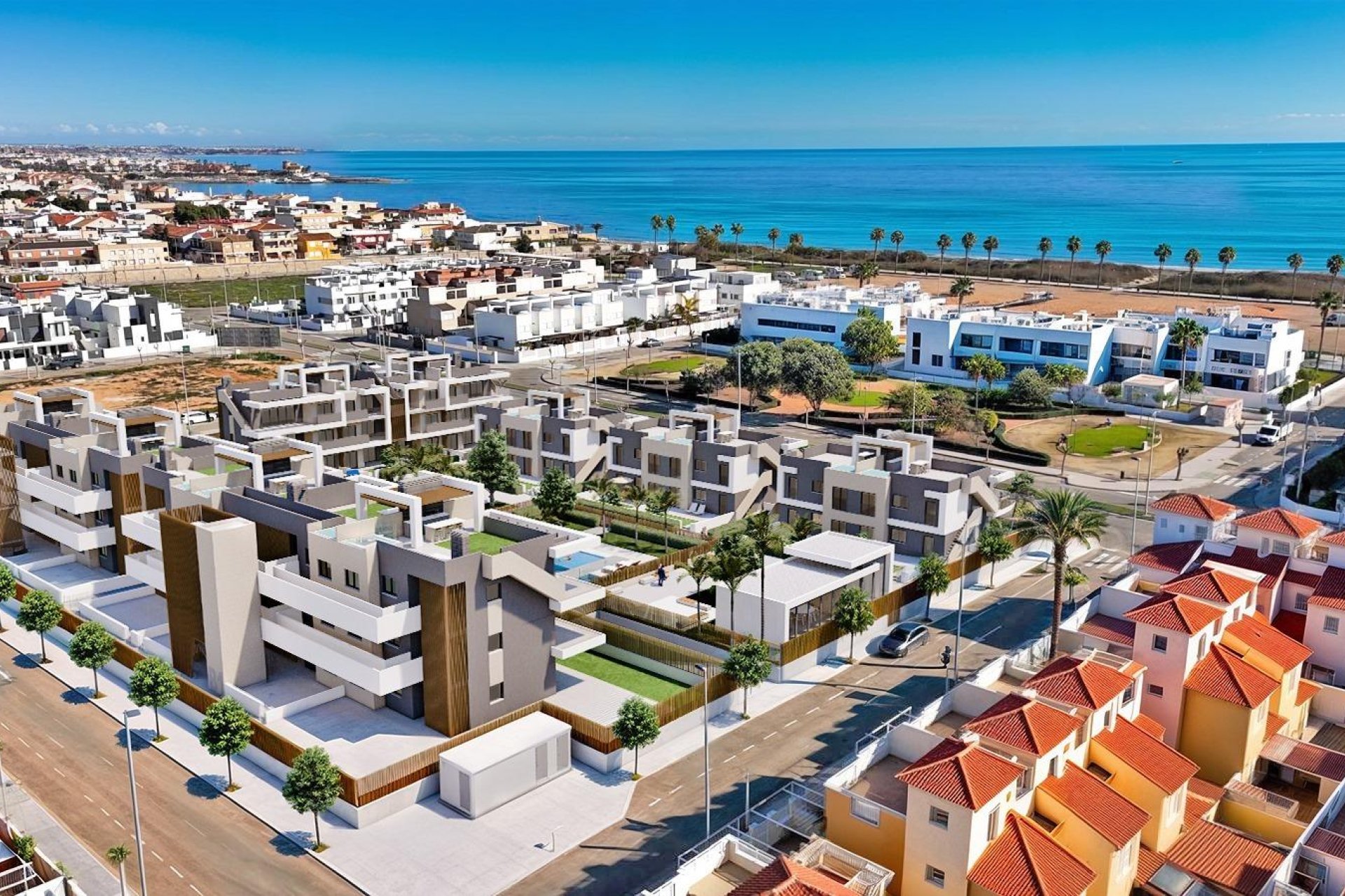 Nieuwbouw Woningen - Ground floor apartment -
Pilar de la Horadada - Playa de las Higuericas
