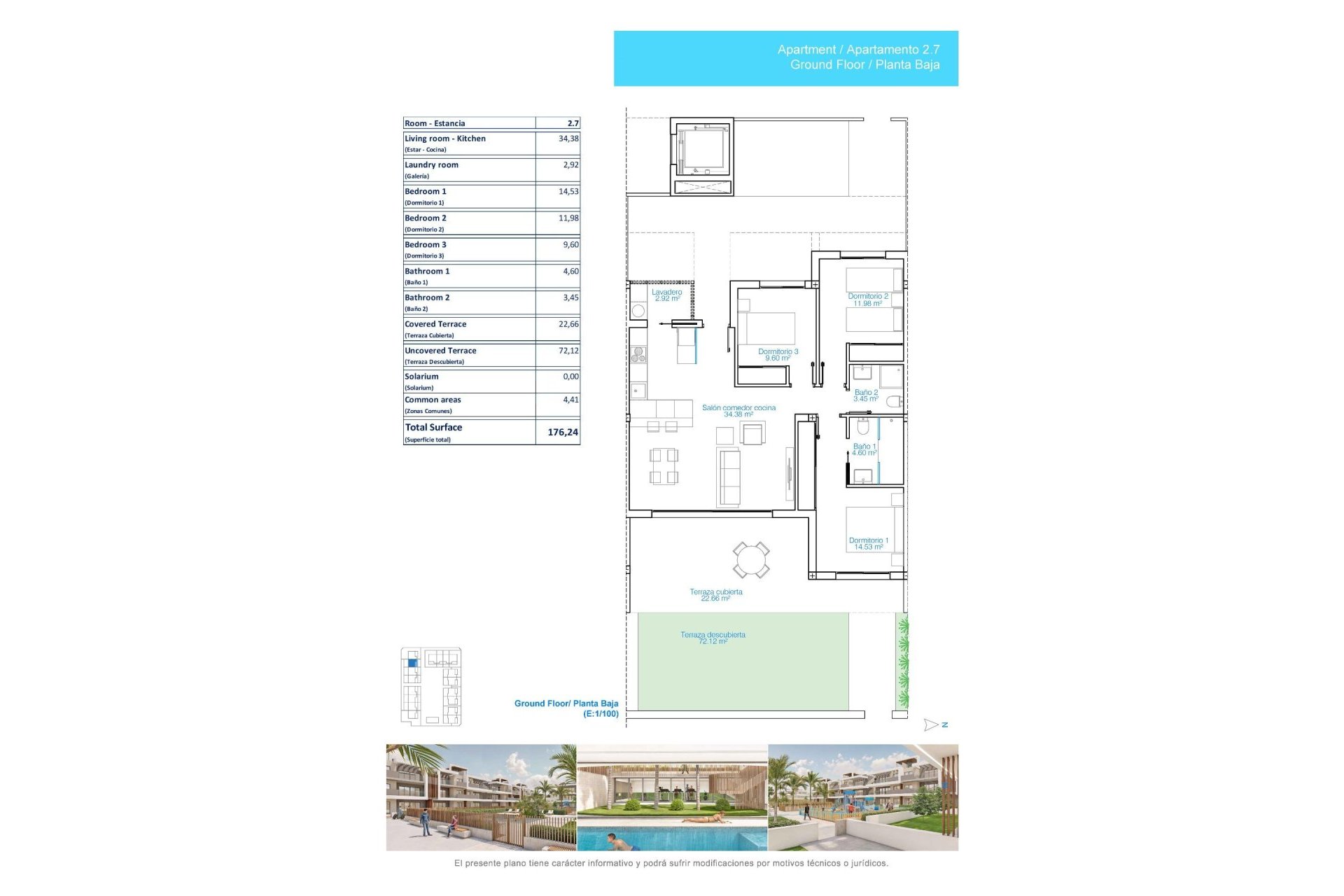 Nieuwbouw Woningen - Ground floor apartment -
Pilar de la Horadada - Playa de las Higuericas