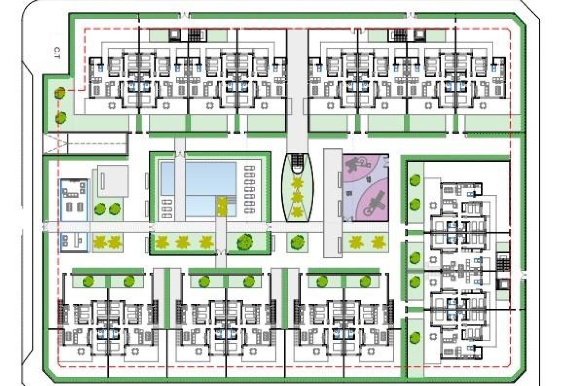 Nieuwbouw Woningen - Ground floor apartment -
Pilar de la Horadada - Playa de las Higuericas