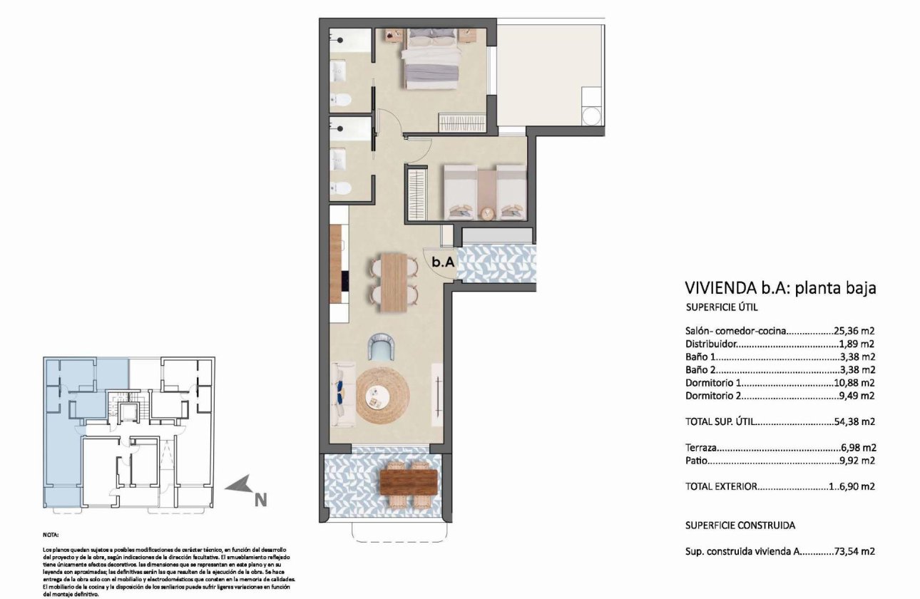 Nieuwbouw Woningen - Ground floor apartment -
Pilar de la Horadada - Torre De La Horadada