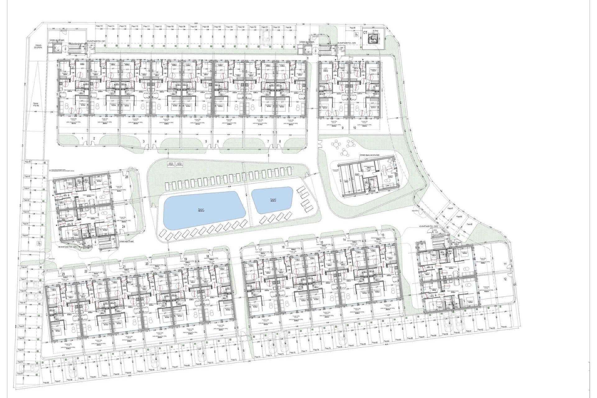 Nieuwbouw Woningen - Ground floor apartment -
San Javier - Santiago De La Ribera