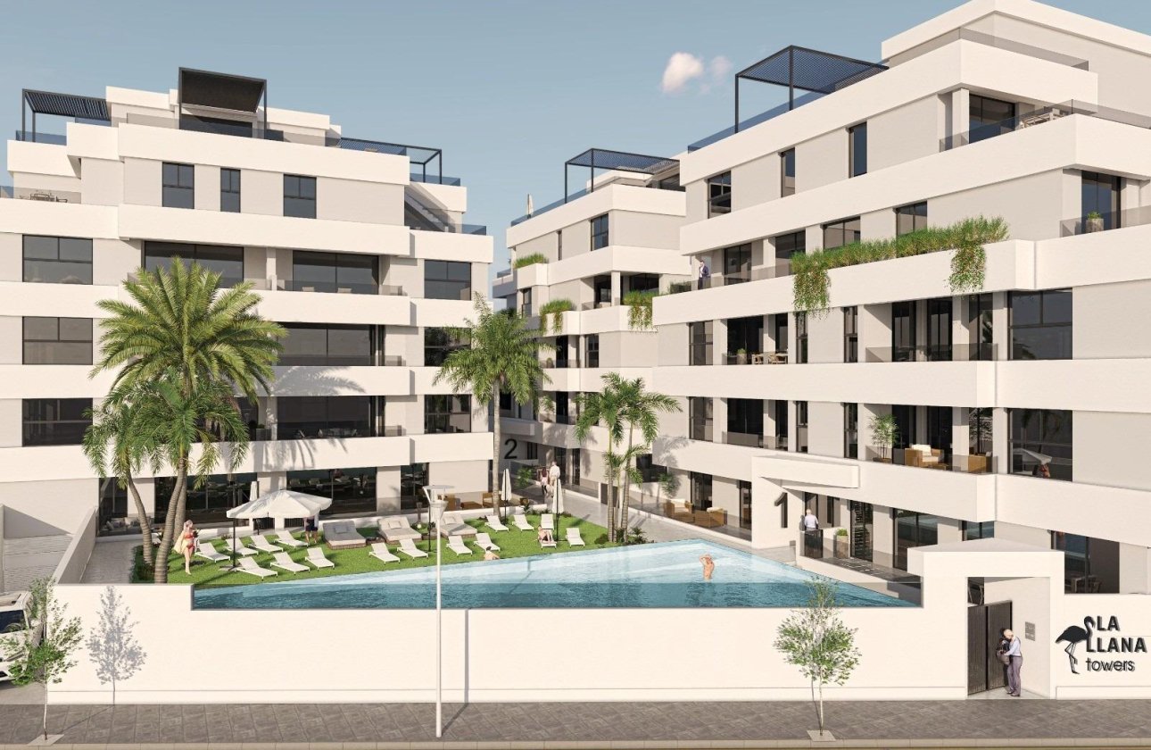 Nieuwbouw Woningen - Ground floor apartment -
San Pedro del Pinatar - Centro