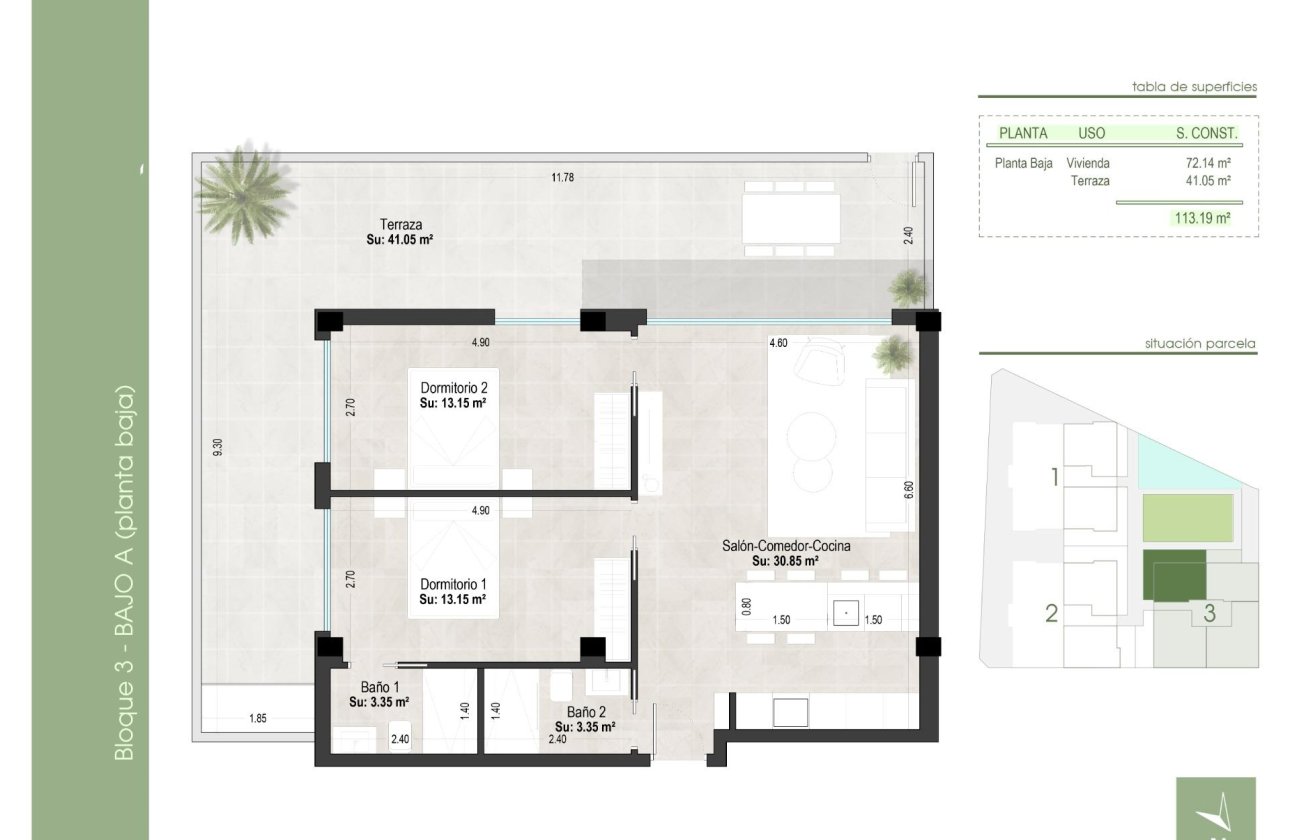 Nieuwbouw Woningen - Ground floor apartment -
San Pedro del Pinatar - Centro