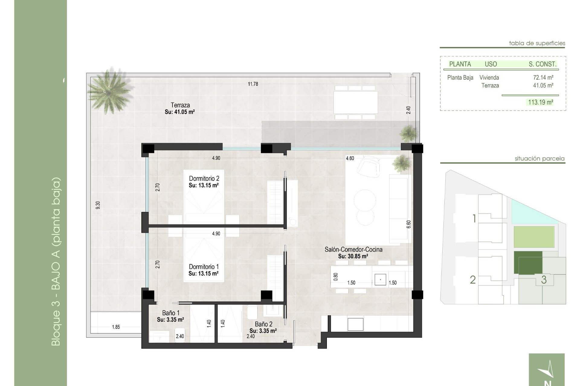 Nieuwbouw Woningen - Ground floor apartment -
San Pedro del Pinatar - Centro