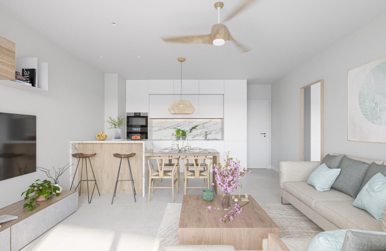 Nieuwbouw Woningen - Ground floor apartment -
San Pedro del Pinatar - Playa Villananitos