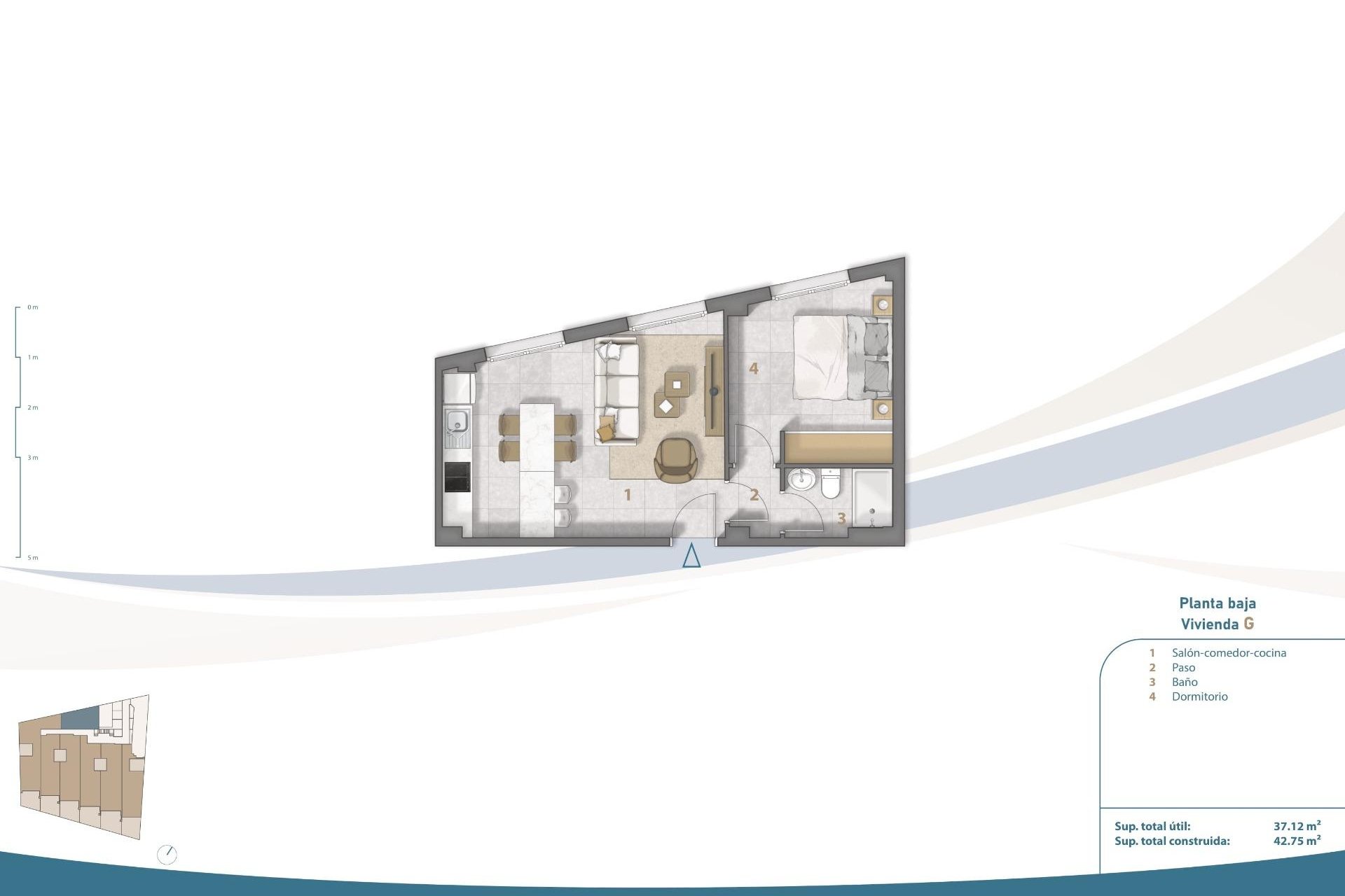 Nieuwbouw Woningen - Ground floor apartment -
San Pedro del Pinatar - Playa Villananitos