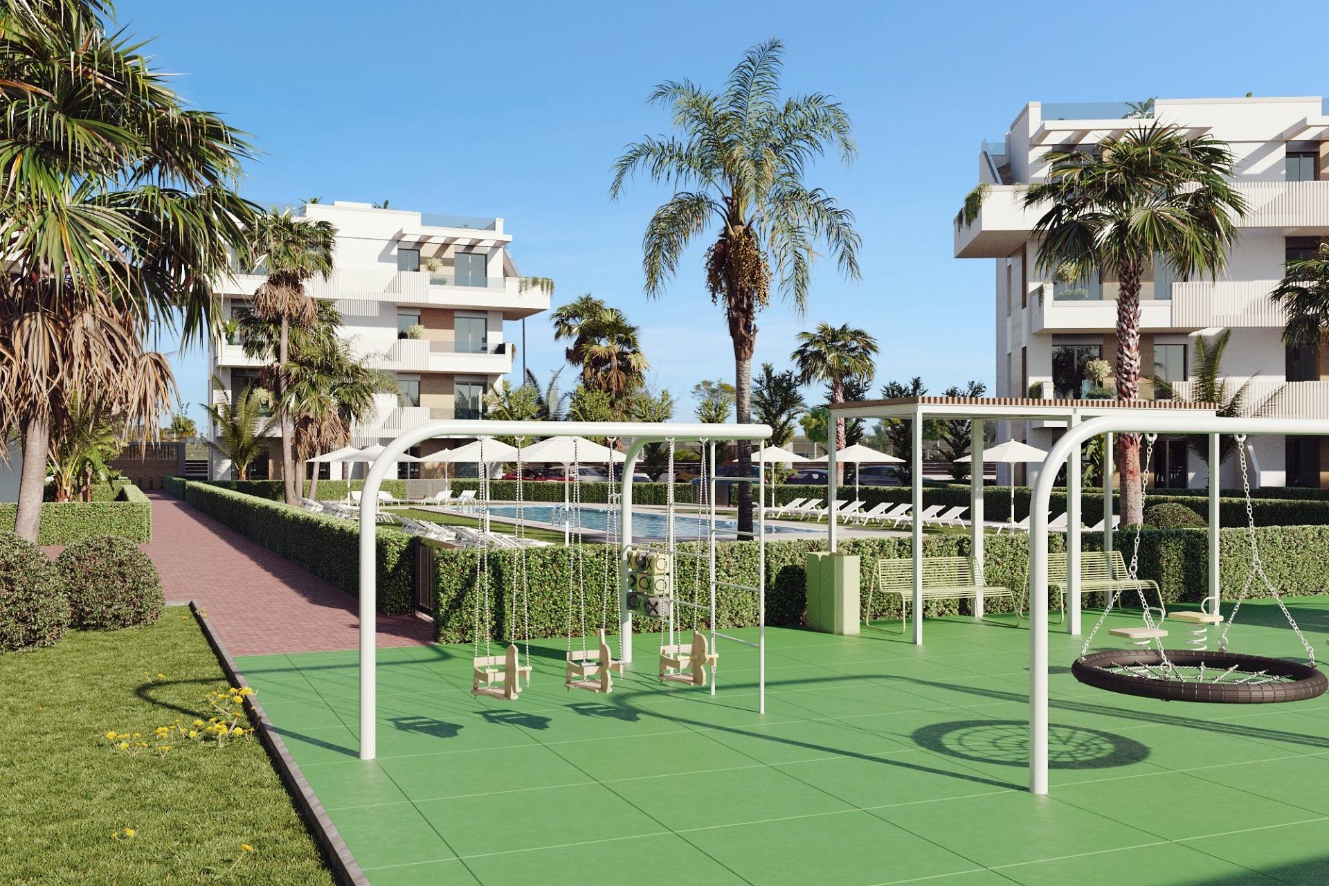 Nieuwbouw Woningen - Ground floor apartment -
Torre Pacheco - Santa Rosalia Lake And Life Resort