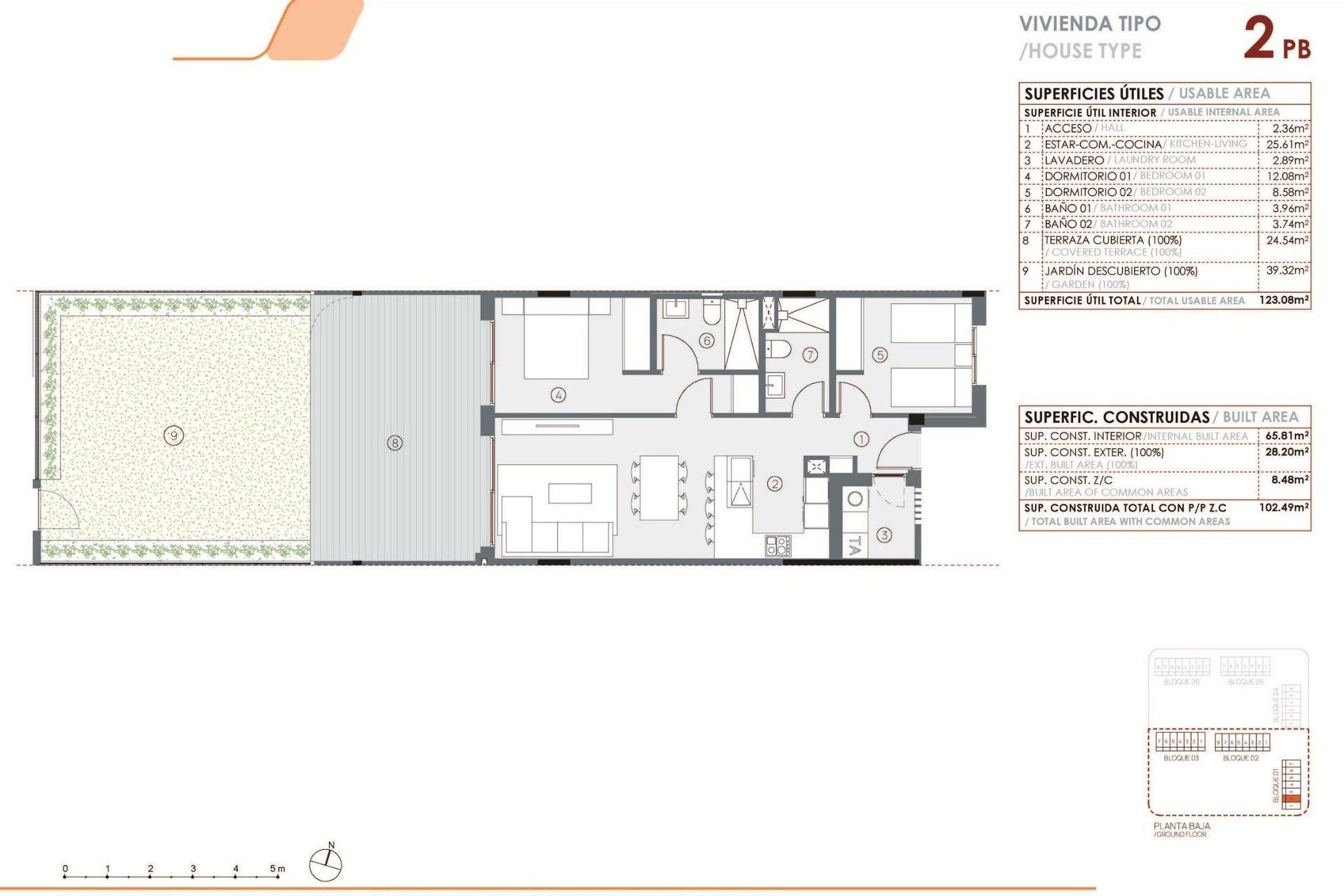 Nieuwbouw Woningen - Ground floor apartment -
Torrevieja - La Hoya