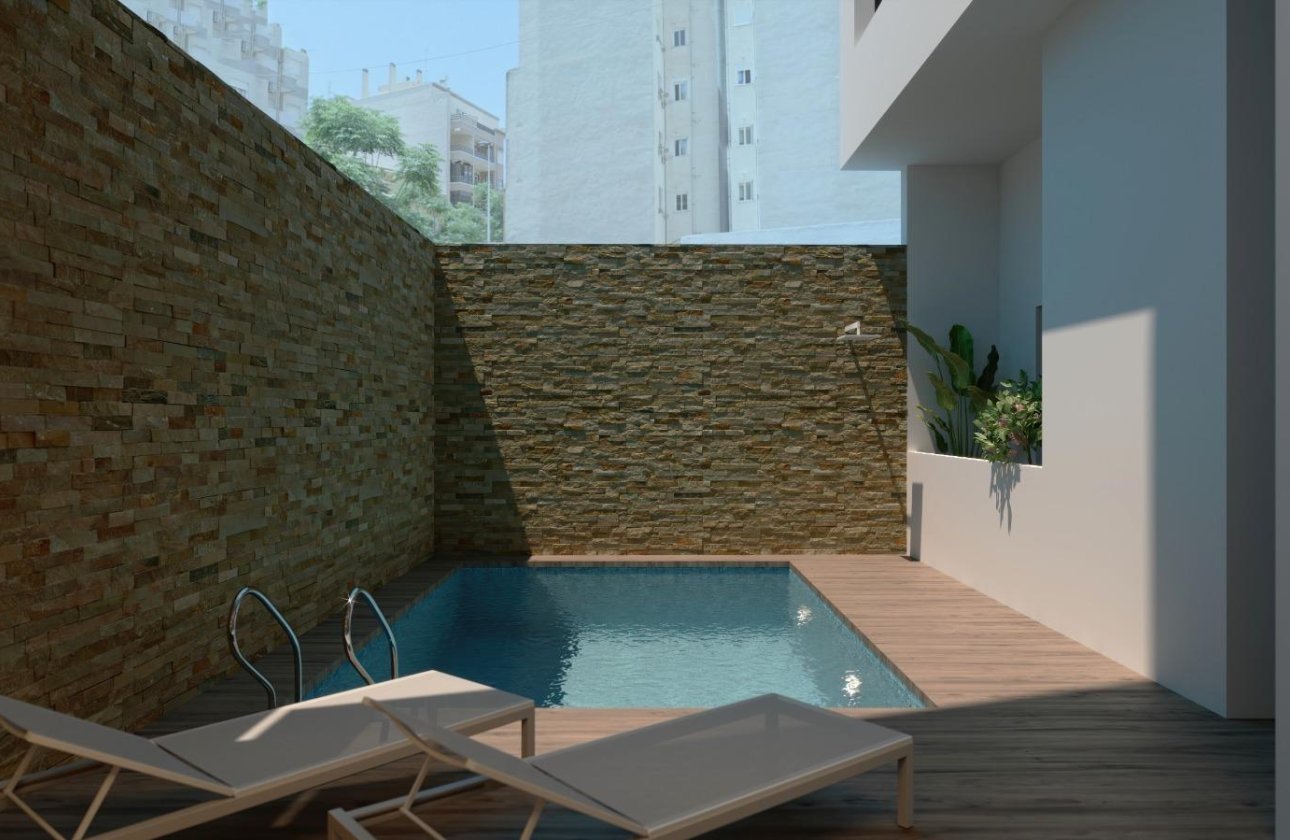 Nieuwbouw Woningen - Ground floor apartment -
Torrevieja - Playa de El Cura