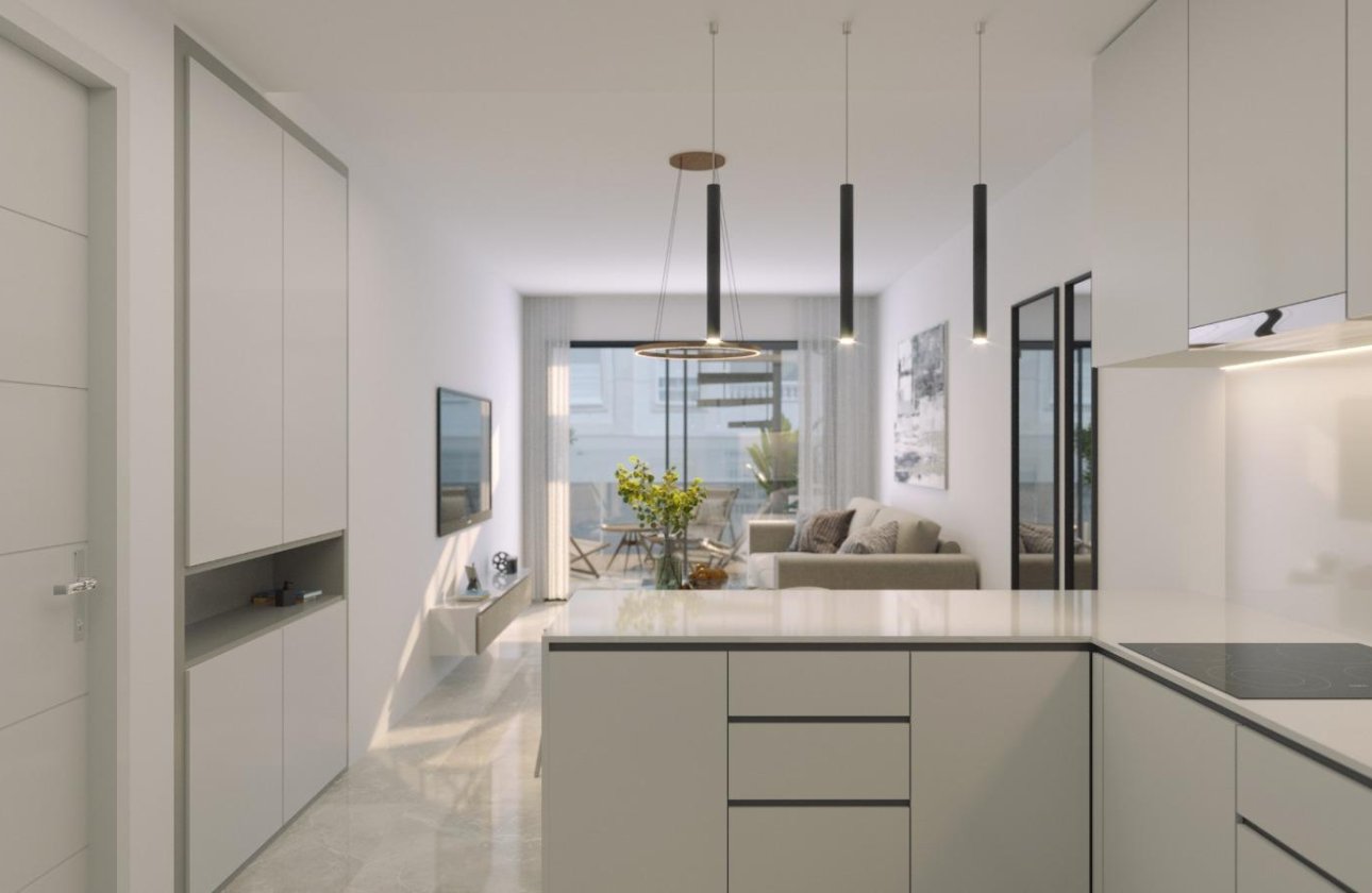 Nieuwbouw Woningen - Ground floor apartment -
Torrevieja - Playa de El Cura