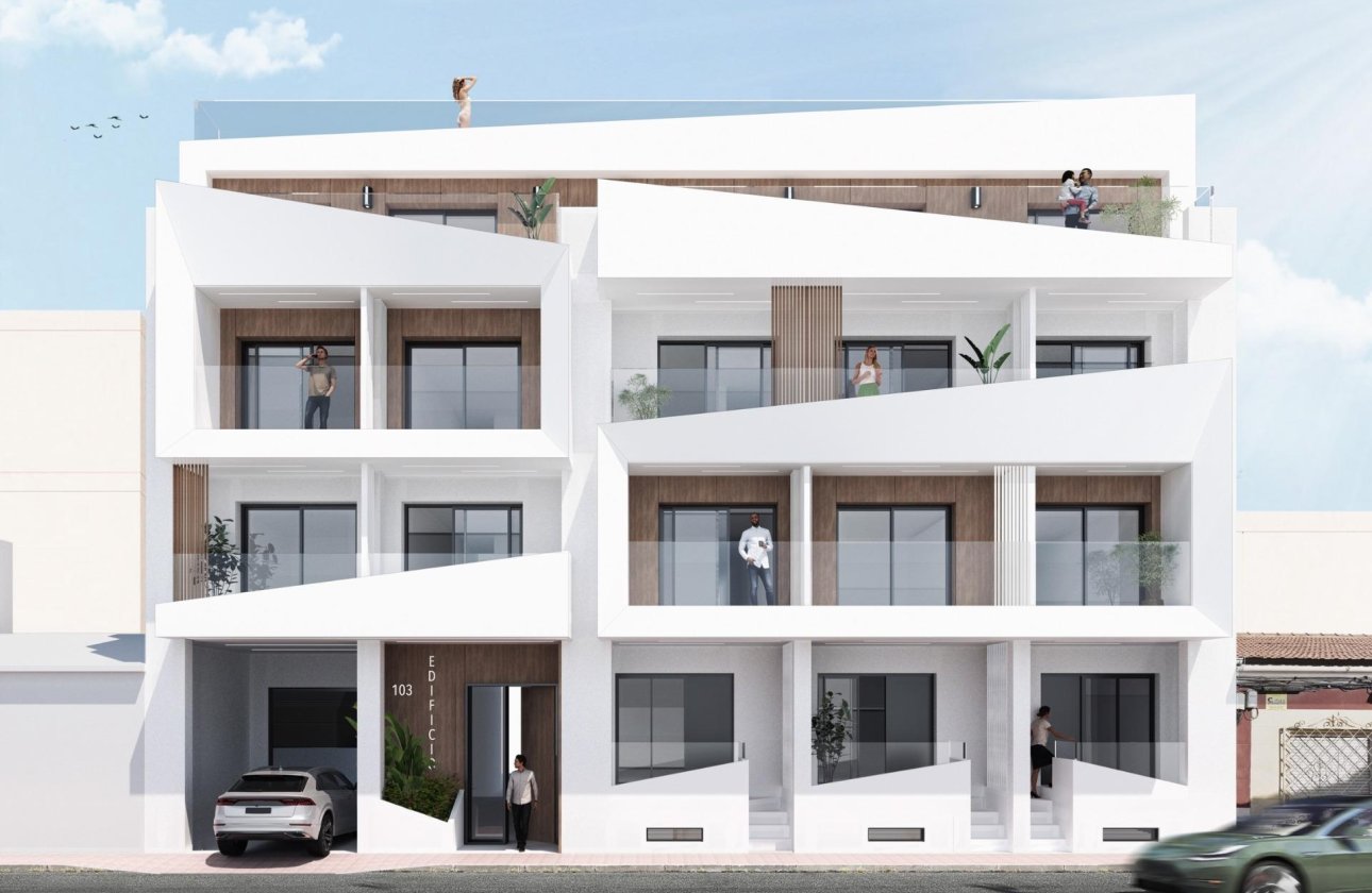 Nieuwbouw Woningen - Ground floor apartment -
Torrevieja - Playa de El Cura