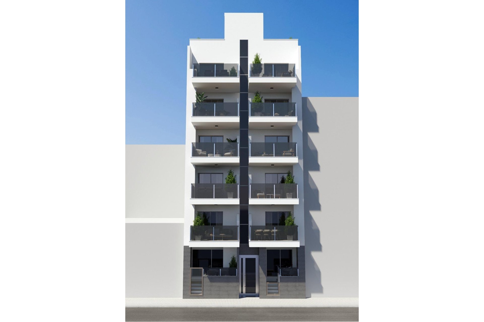 Nieuwbouw Woningen - Ground floor apartment -
Torrevieja - Playa de El Cura