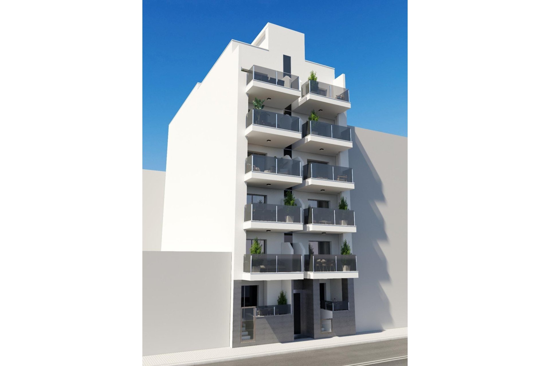 Nieuwbouw Woningen - Ground floor apartment -
Torrevieja - Playa de El Cura