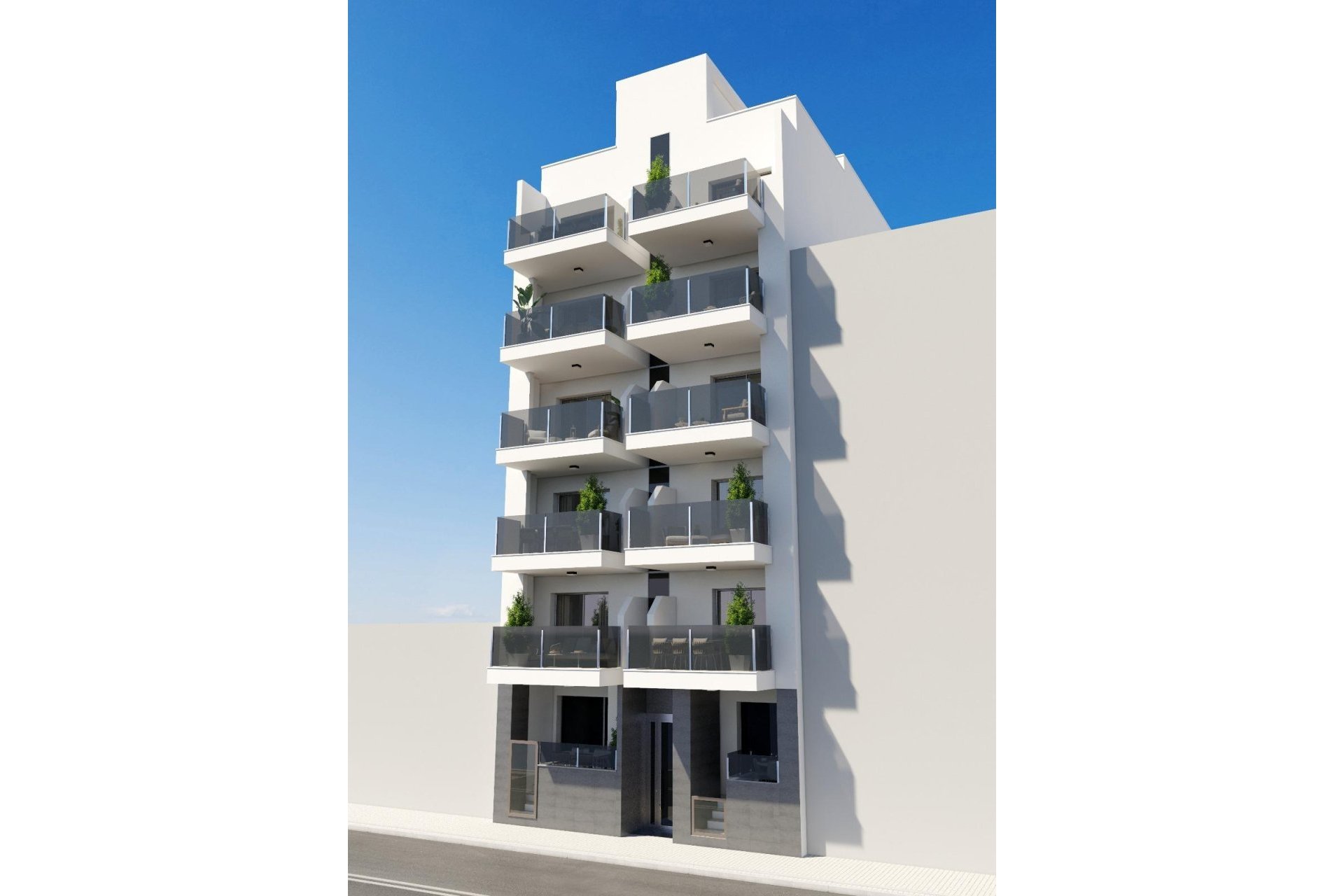 Nieuwbouw Woningen - Ground floor apartment -
Torrevieja - Playa de El Cura