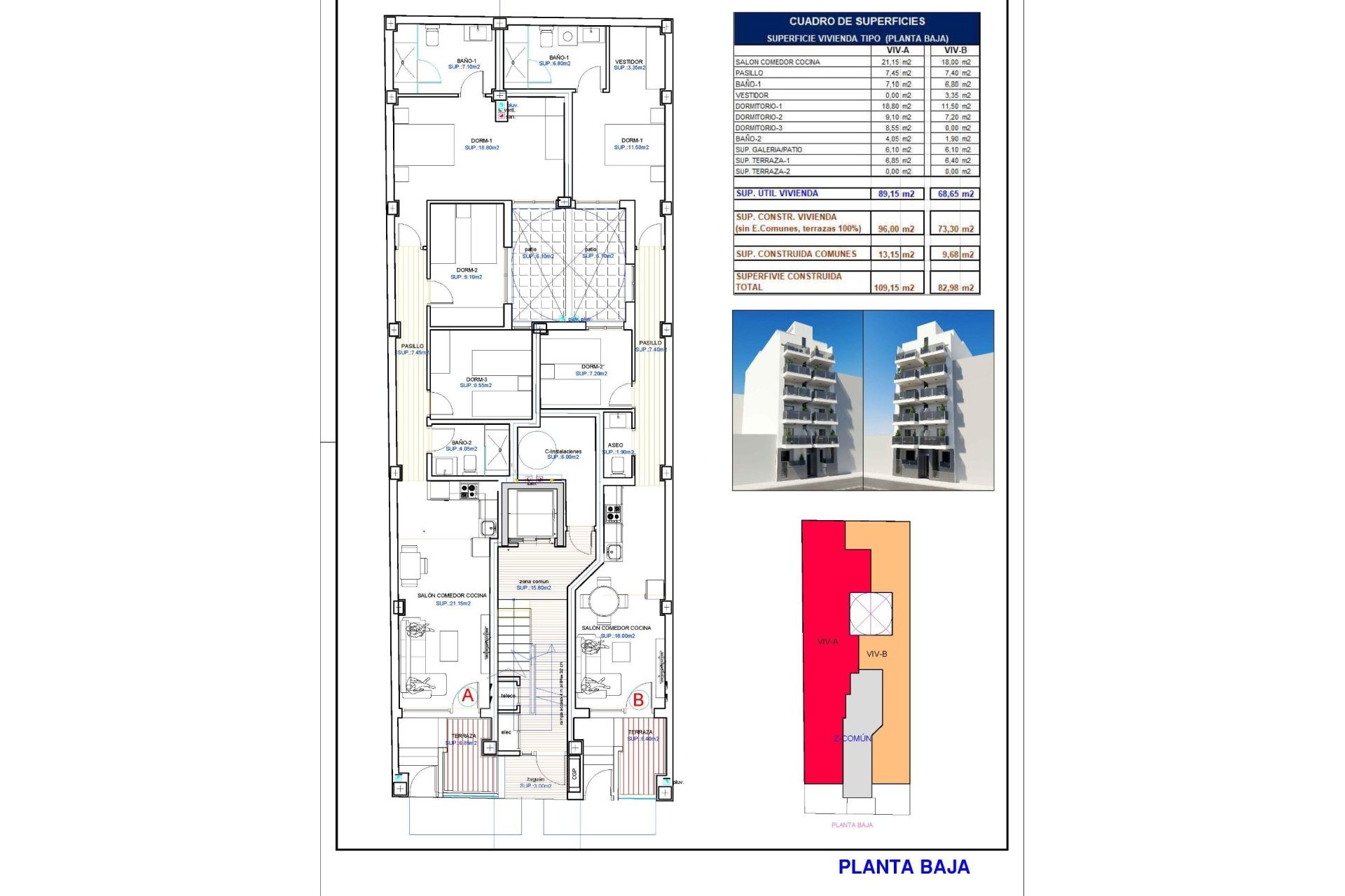 Nieuwbouw Woningen - Ground floor apartment -
Torrevieja - Playa de El Cura