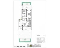 Nieuwbouw Woningen - Ground Floor Bungalow -
Algorfa - La Finca Golf