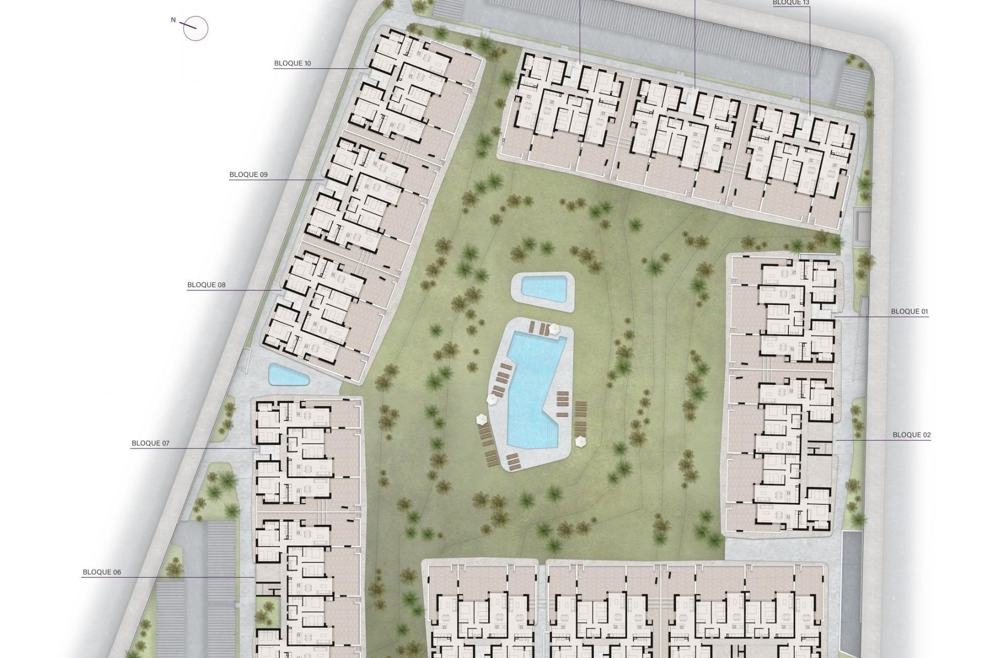 Nieuwbouw Woningen - Ground Floor Bungalow -
Ciudad Quesada - Lo Marabú