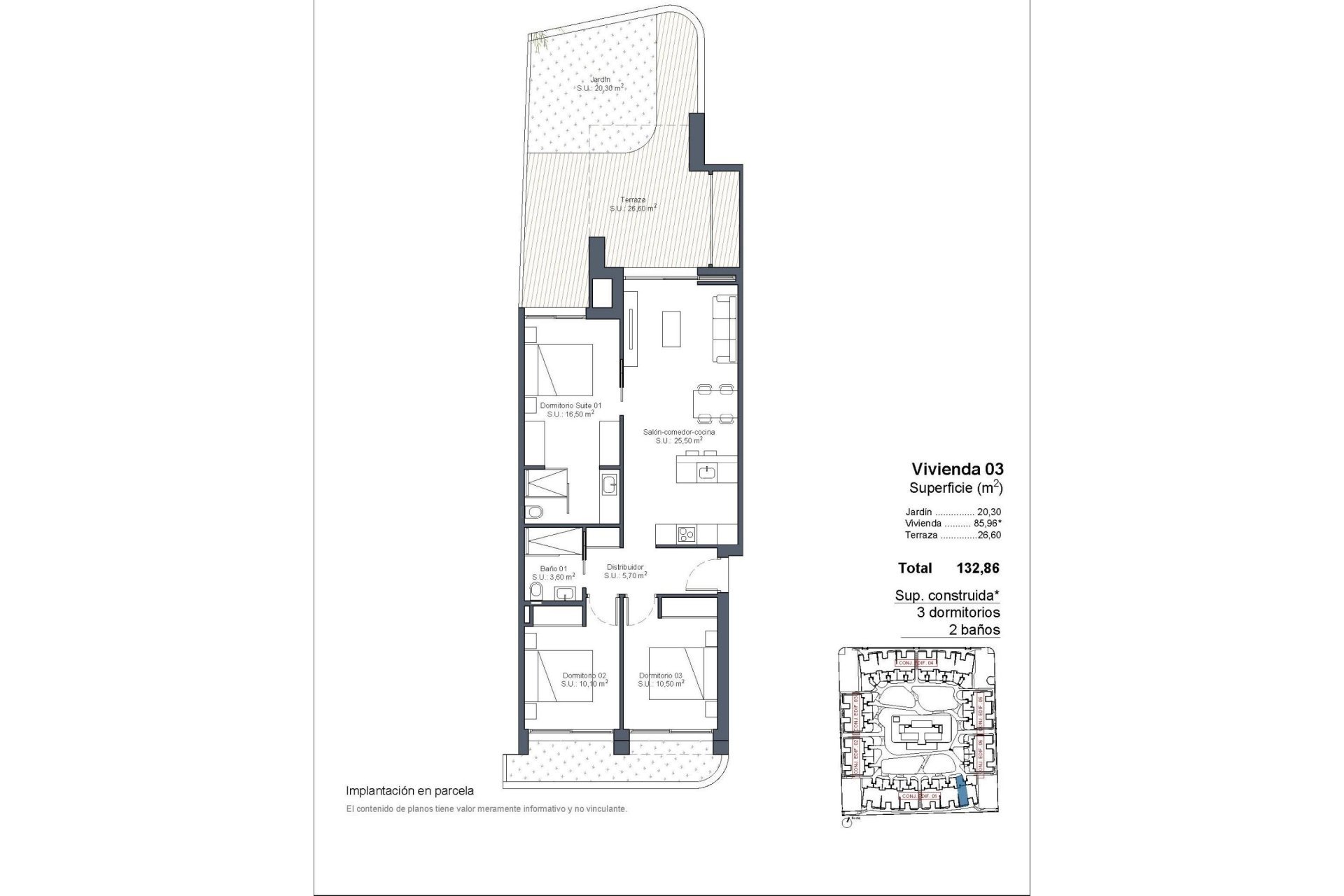 Nieuwbouw Woningen - Ground Floor Bungalow -
Ciudad Quesada - Lo Marabú