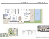 Nieuwbouw Woningen - Ground Floor Bungalow -
Finestrat - Finestrat Hills