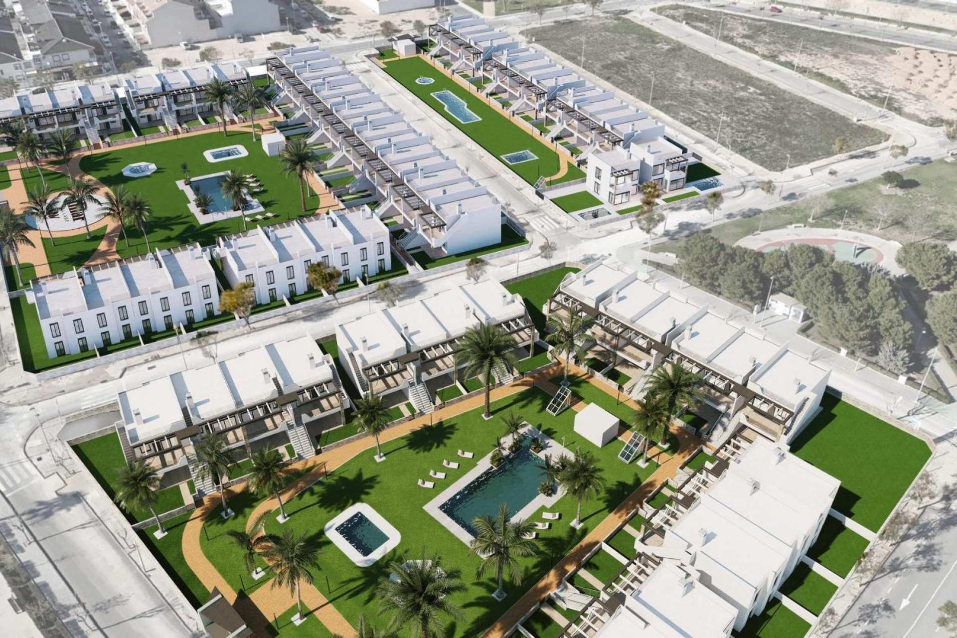 Nieuwbouw Woningen - Ground Floor Bungalow -
Pilar de la Horadada - pueblo