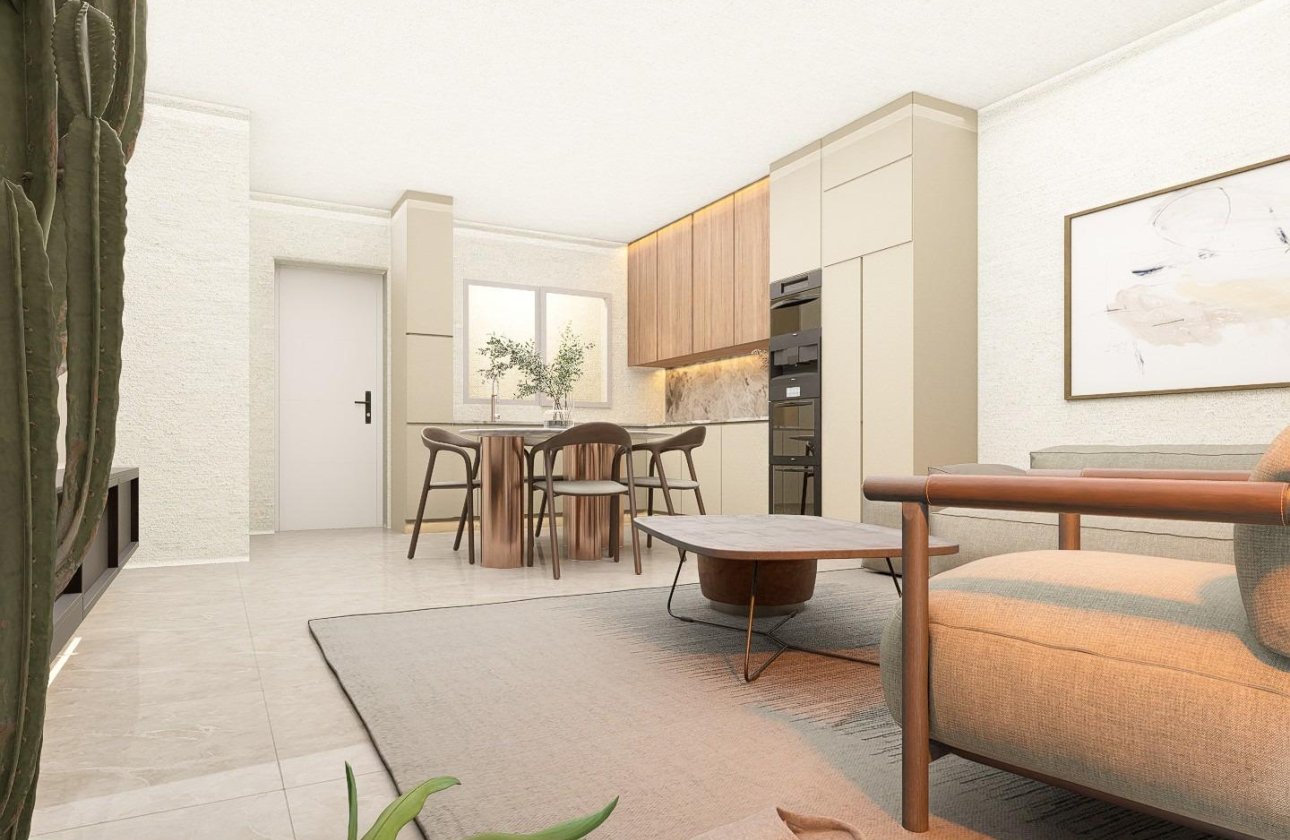 Nieuwbouw Woningen - Ground Floor Bungalow -
Pilar de la Horadada - pueblo