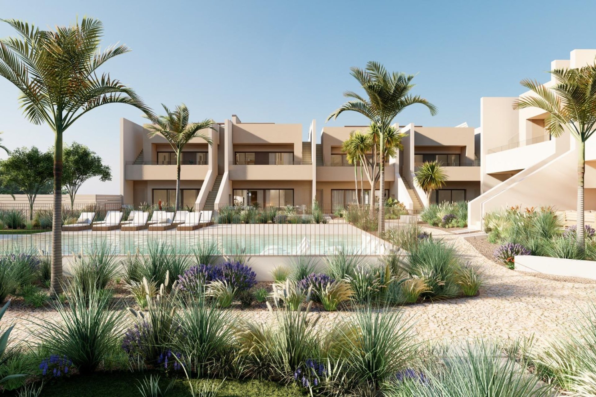 Nieuwbouw Woningen - Ground Floor Bungalow -
San Javier - Roda Golf