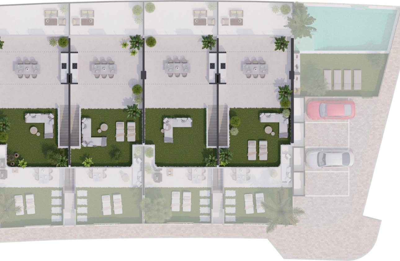 Nieuwbouw Woningen - Ground Floor Bungalow -
San Pedro del Pinatar - Los Cuarteros