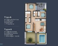 Nieuwbouw Woningen - Ground Floor Bungalow -
San Pedro del Pinatar - Los Pinos