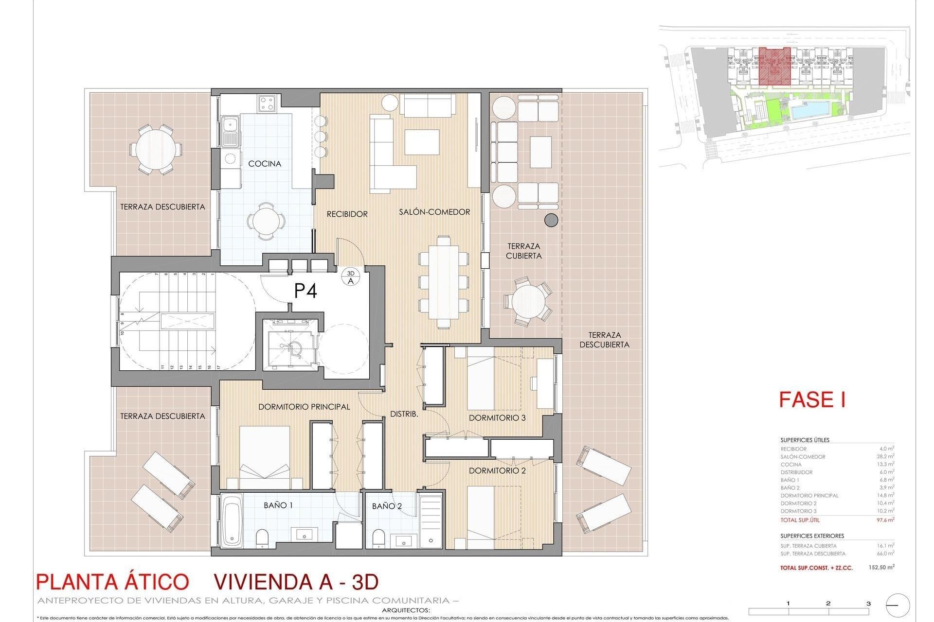 Nieuwbouw Woningen - Penthouse -
Aguilas - Isla Del Fraile