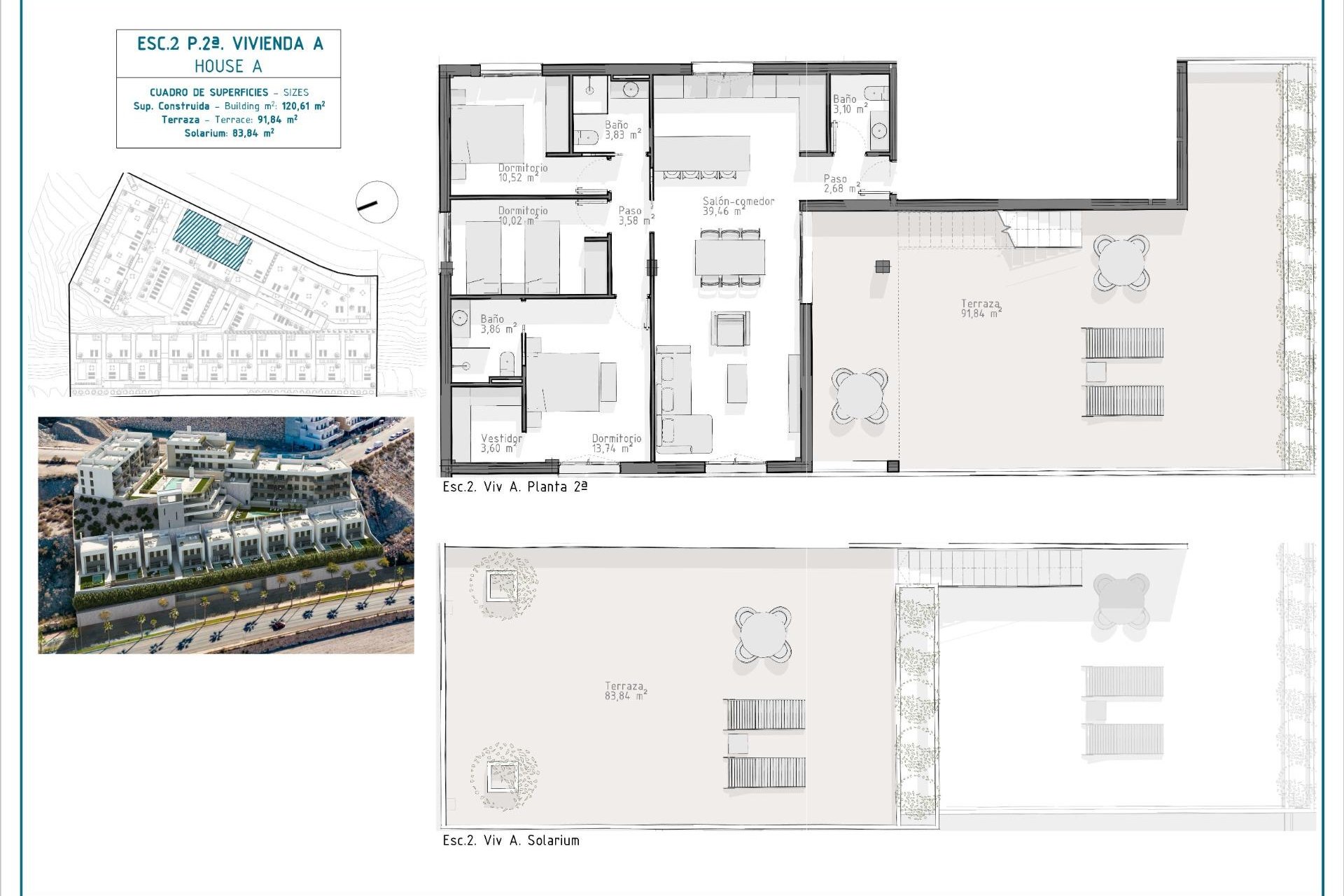 Nieuwbouw Woningen - Penthouse -
Aguilas - Playa del Hornillo