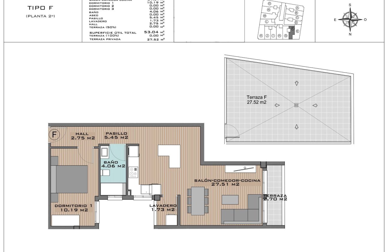 Nieuwbouw Woningen - Penthouse -
Algorfa - Pueblo