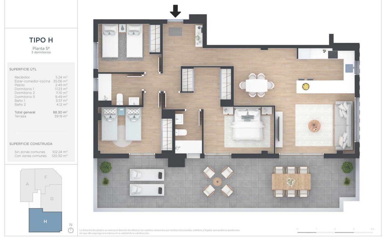 Nieuwbouw Woningen - Penthouse -
Alicante - Benalua