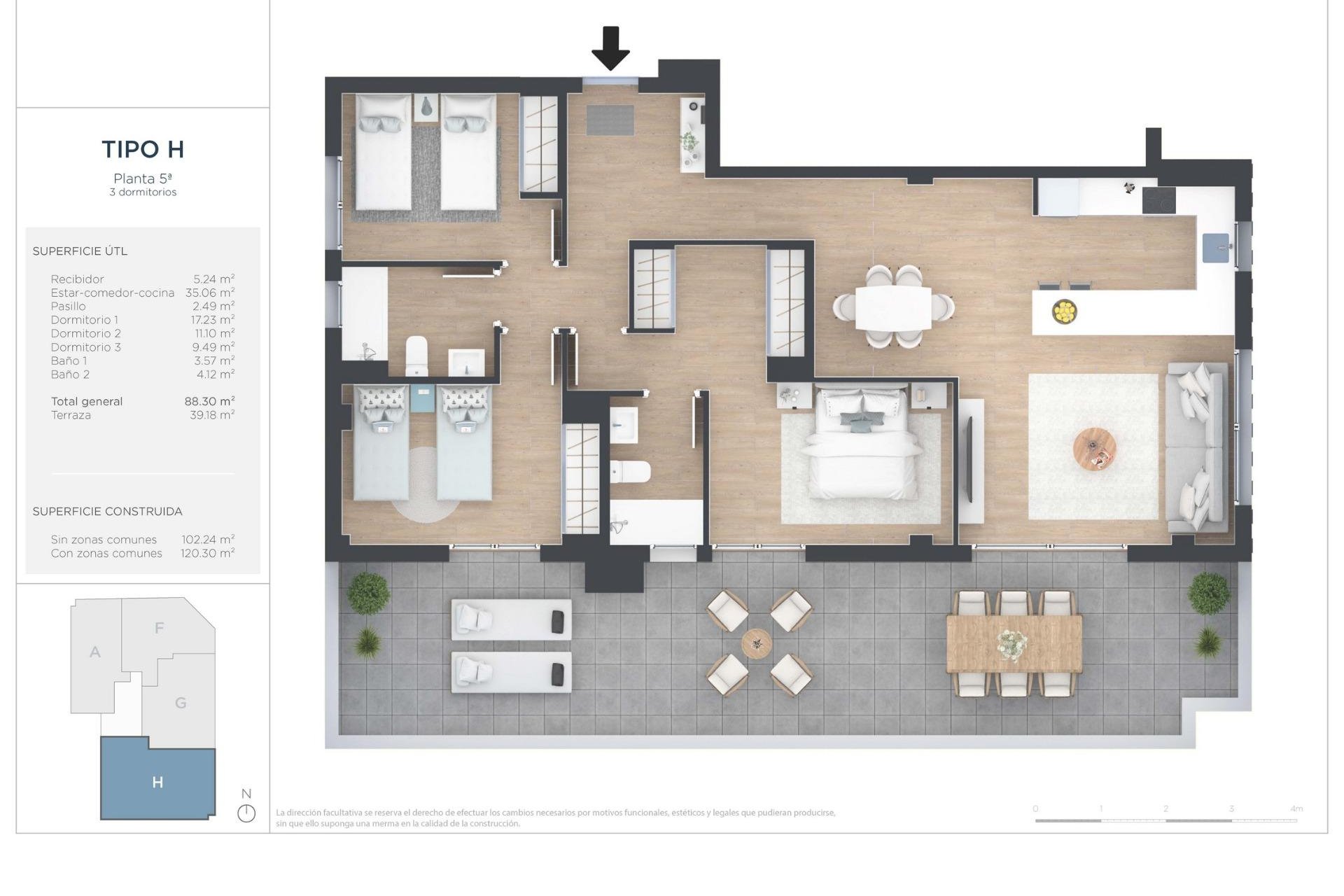Nieuwbouw Woningen - Penthouse -
Alicante - Benalua