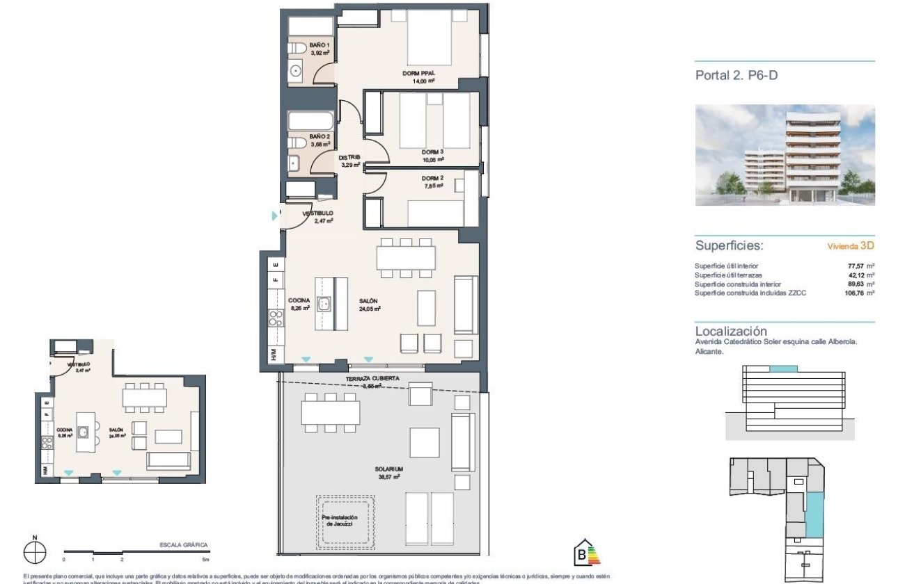 Nieuwbouw Woningen - Penthouse -
Alicante - Benalua