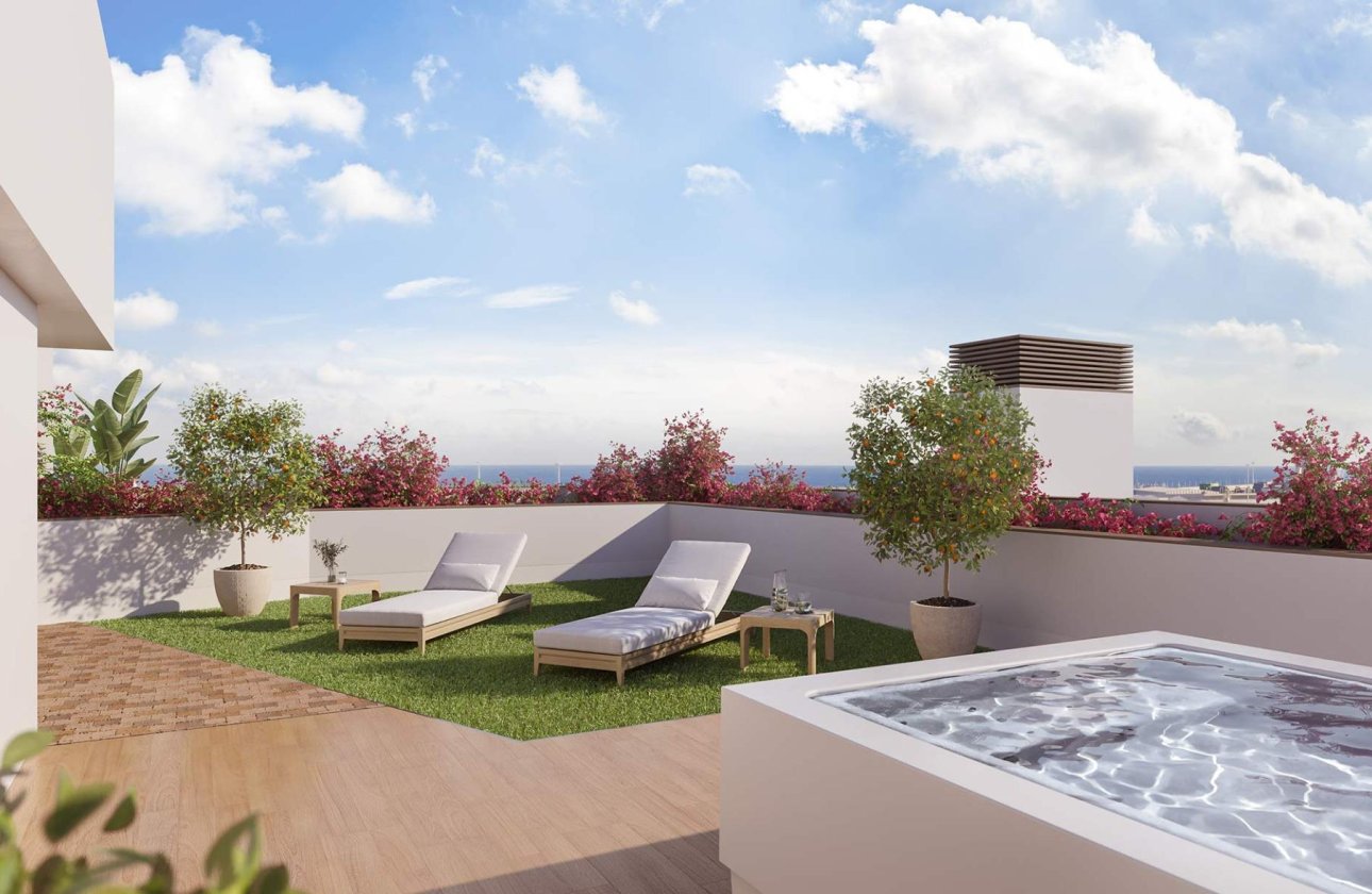 Nieuwbouw Woningen - Penthouse -
Alicante - Benalua