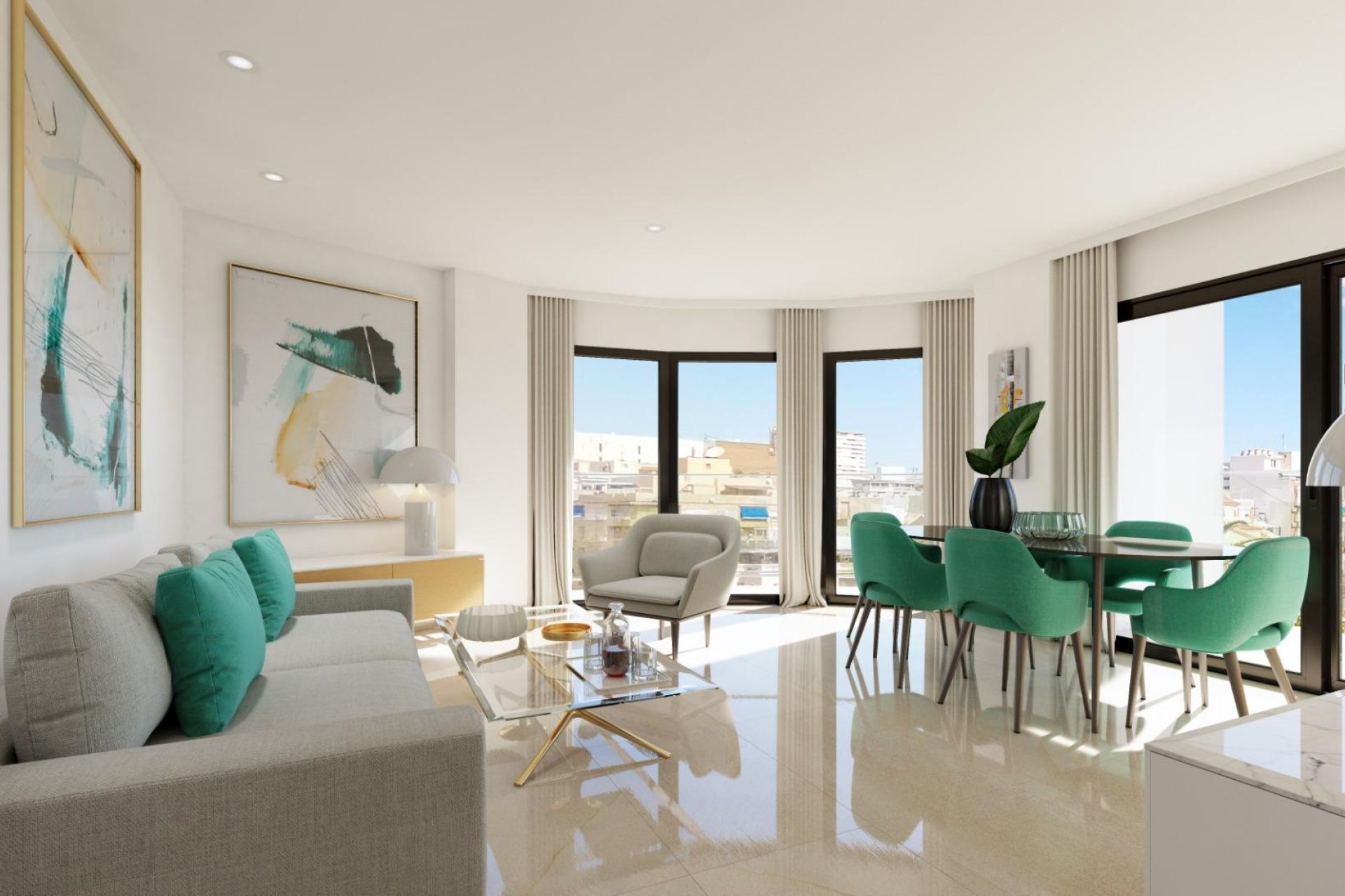 Nieuwbouw Woningen - Penthouse -
Alicante - Florida Baja