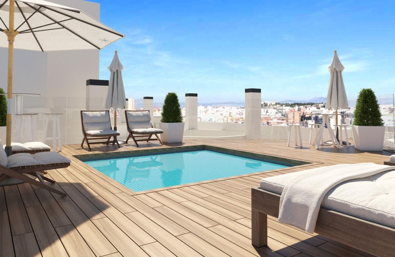 Nieuwbouw Woningen - Penthouse -
Alicante - Florida Baja