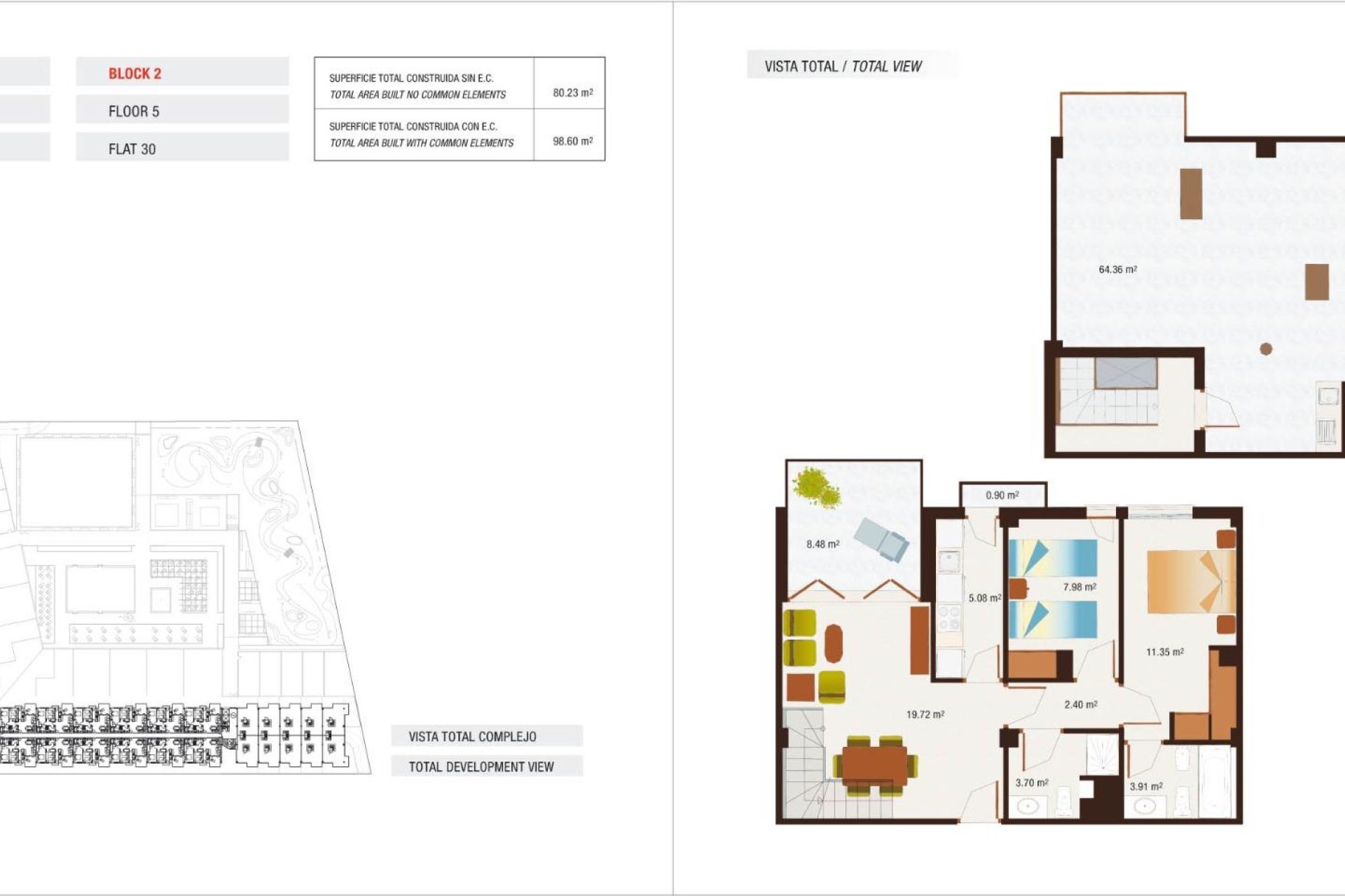 Nieuwbouw Woningen - Penthouse -
Archena - Rio Segura