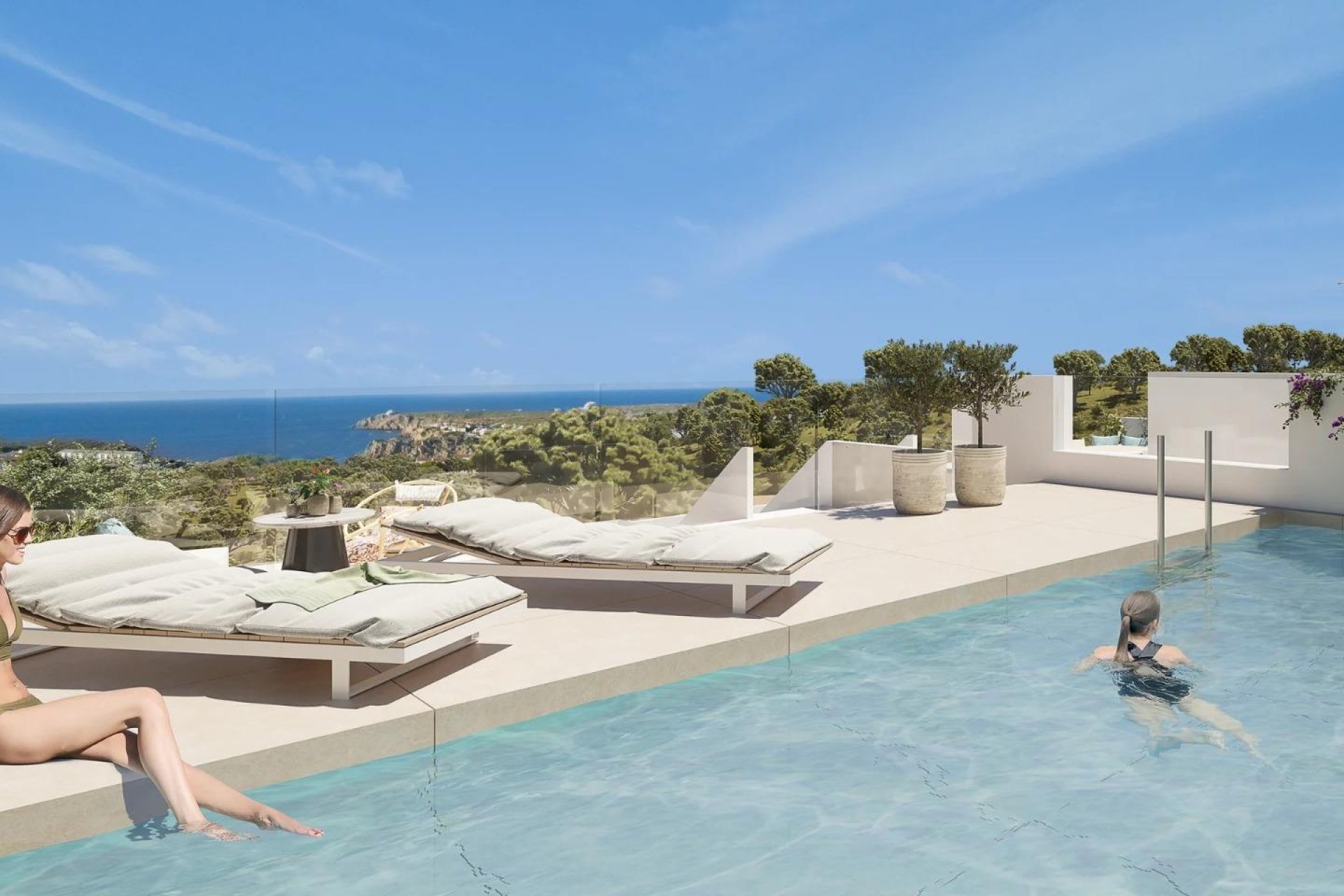 Nieuwbouw Woningen - Penthouse -
Arenal d´en Castell - pueblo