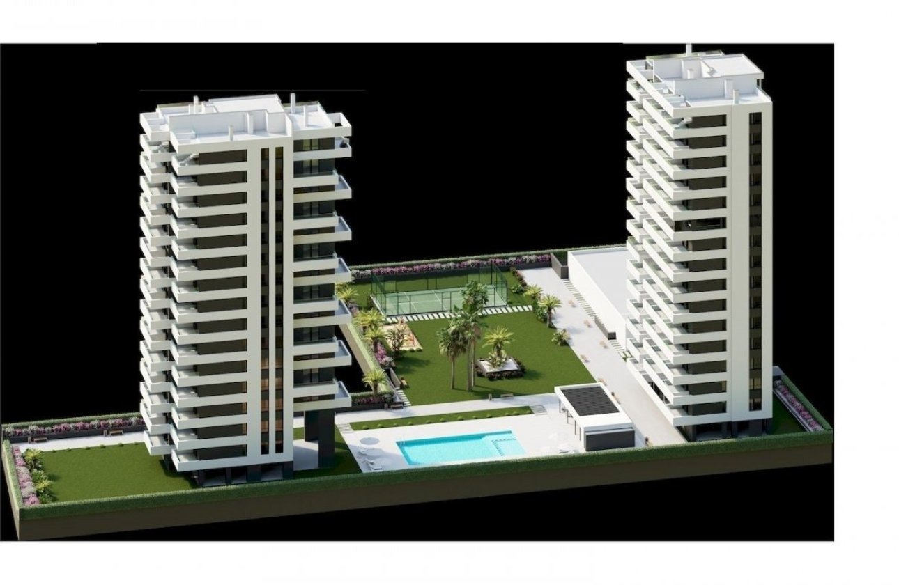 Nieuwbouw Woningen - Penthouse -
Calpe - Playa Arenal-bol